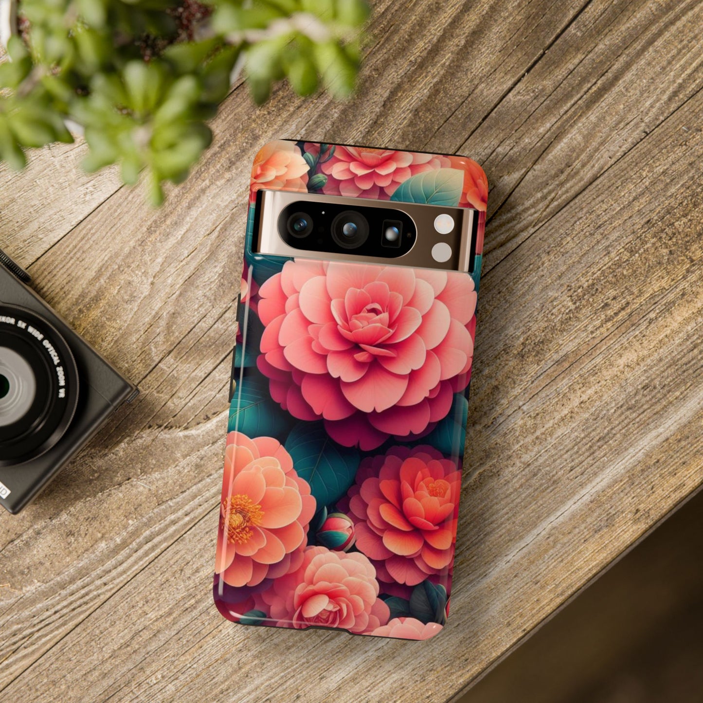 Camelias Tough Cases iPhone/Google/Samsung