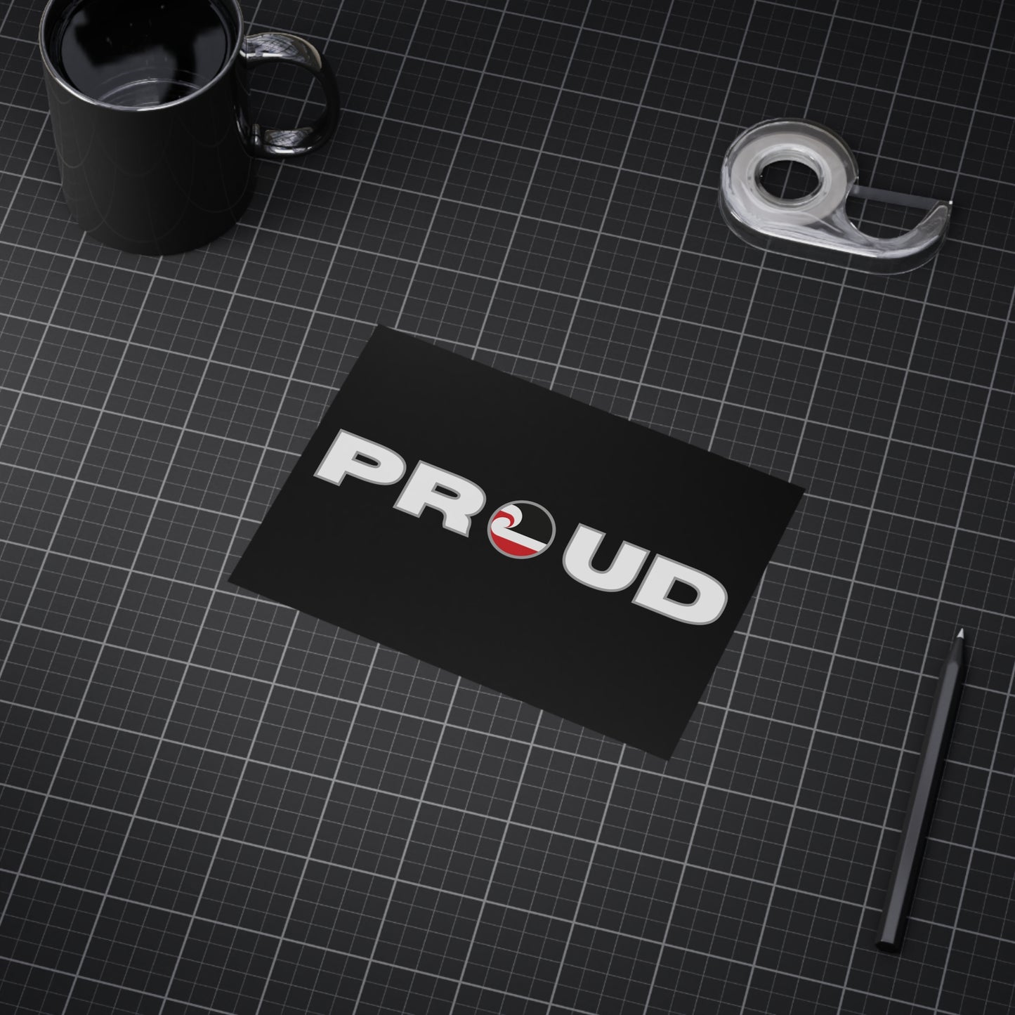 PROUD Unframed Prints - black