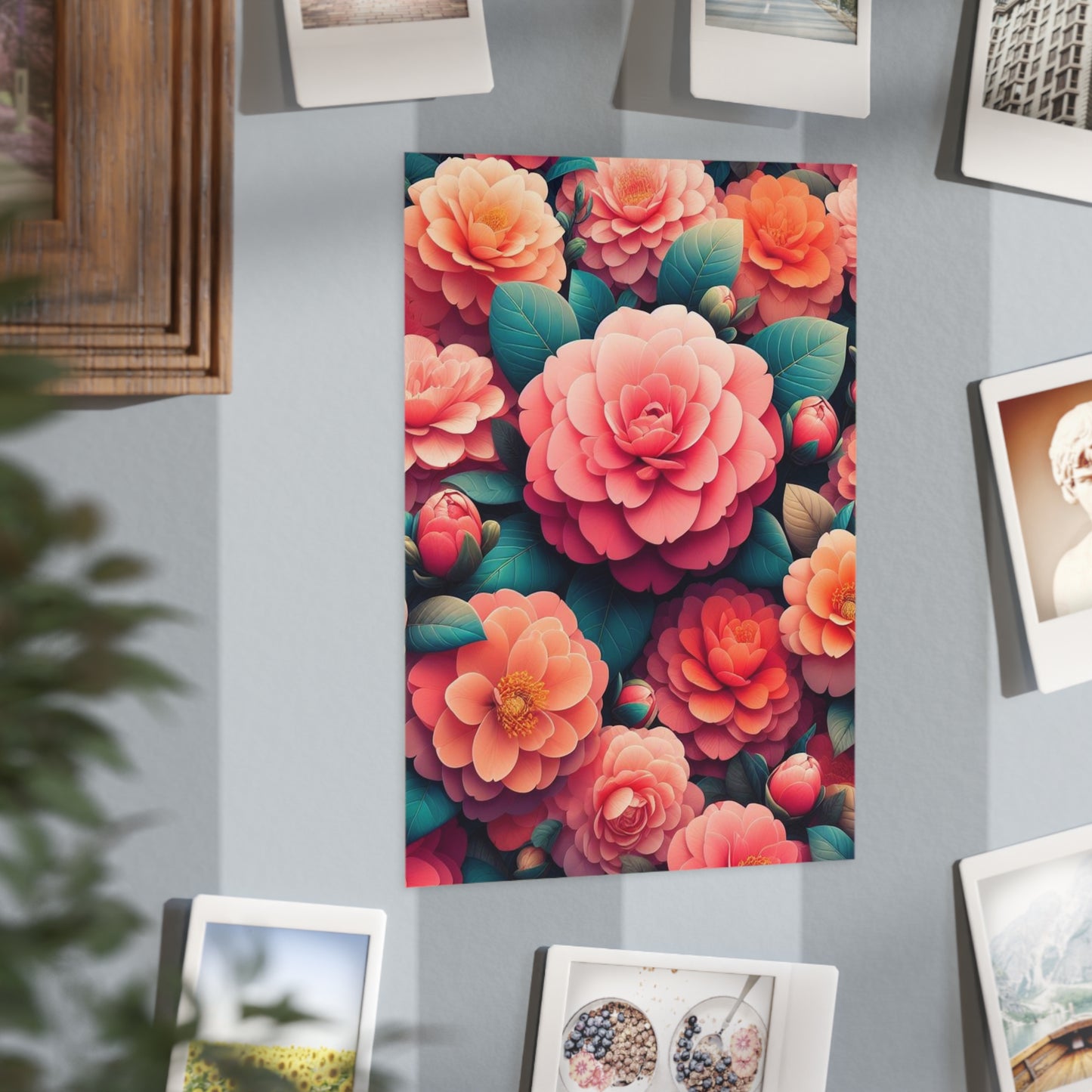 Camelias Unframed Prints