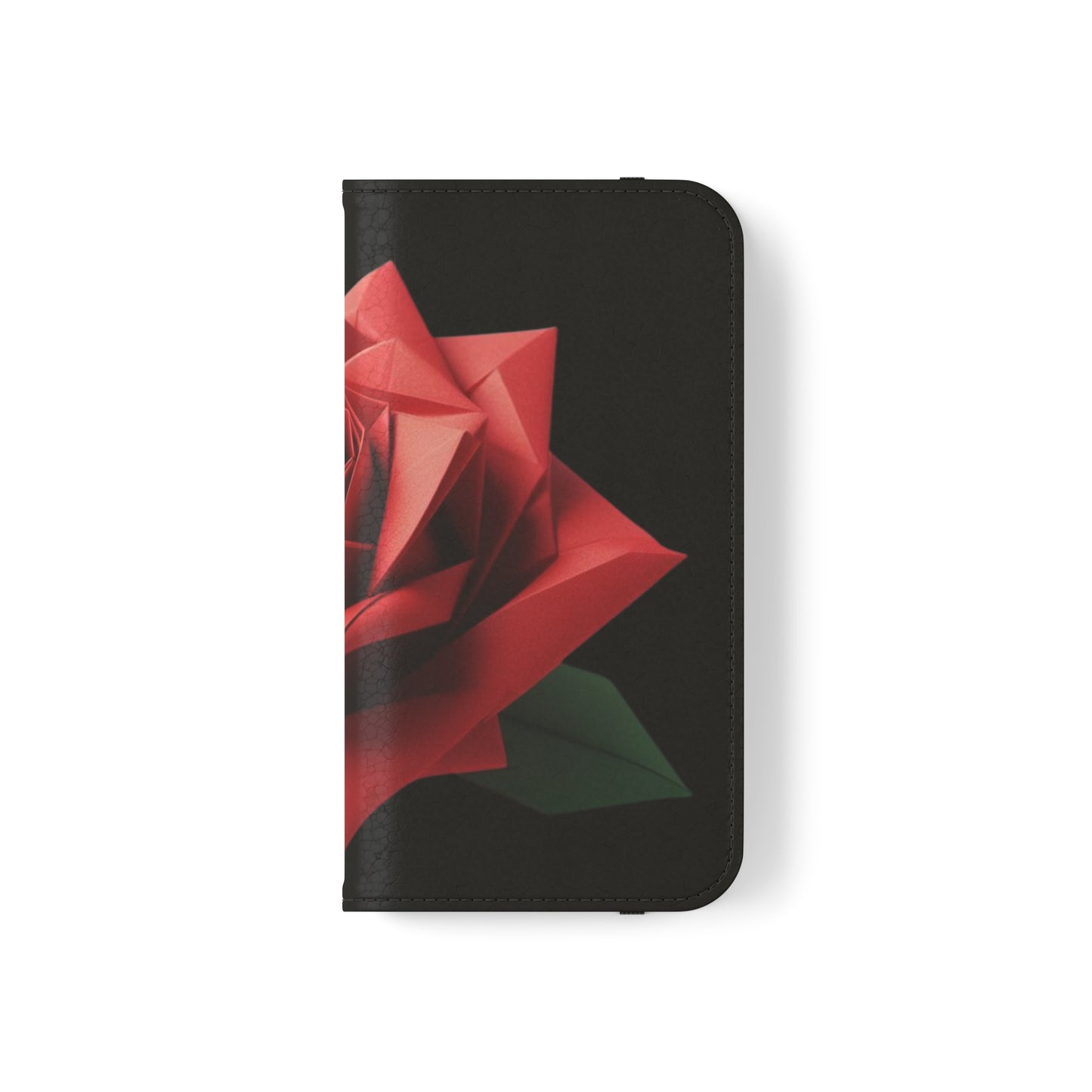 Origami Red Rose Flip Cases iPhone/Samsung