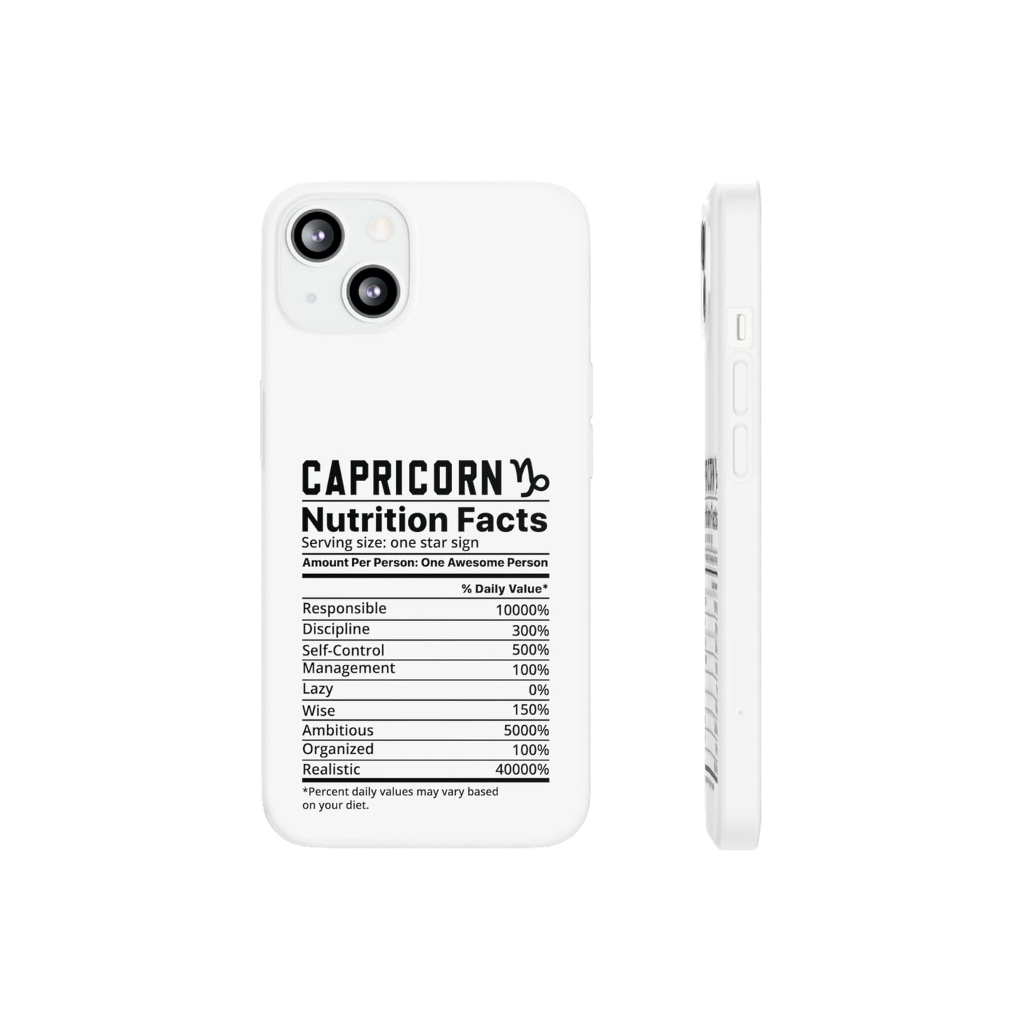 Capricorn Nutrition Flexi Cases iPhone/Samsung with Gift Wrapping Option