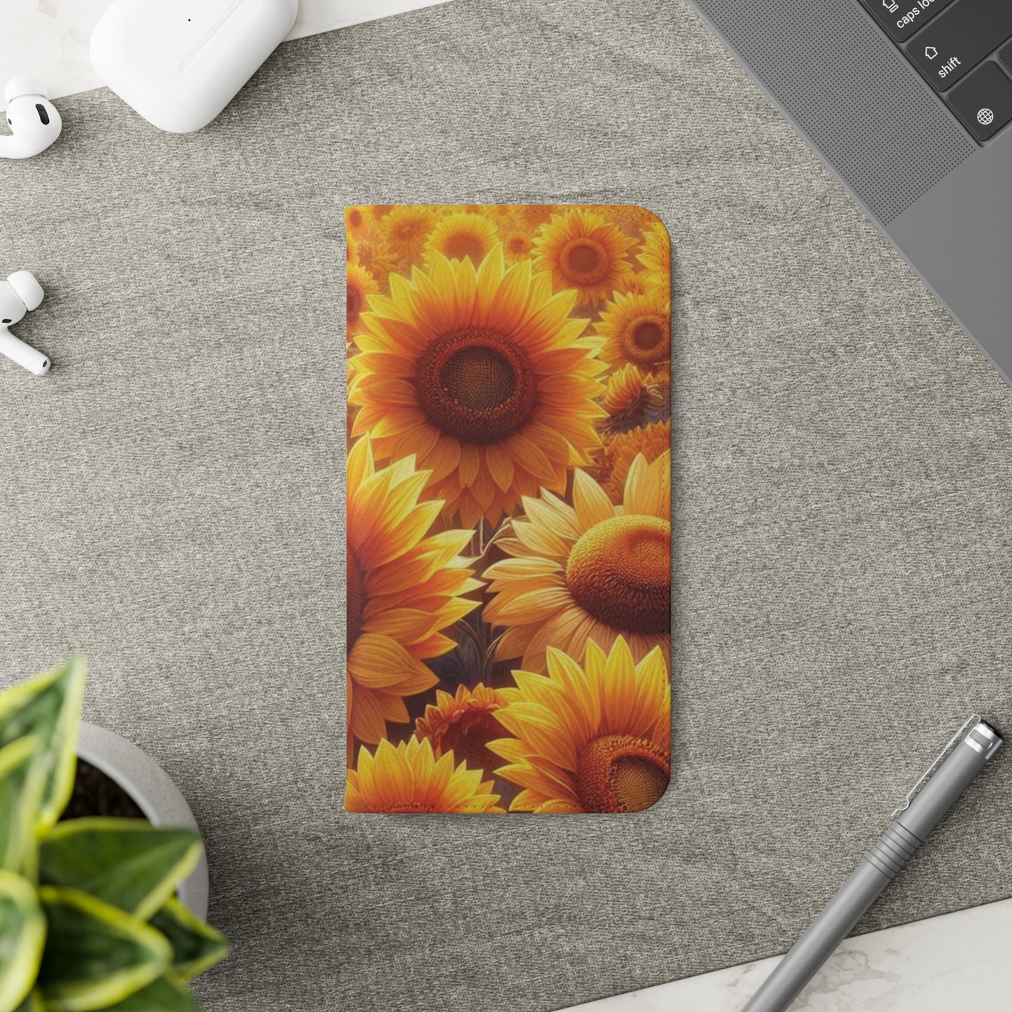 Sunflowers Flip Cases iPhone/Samsung