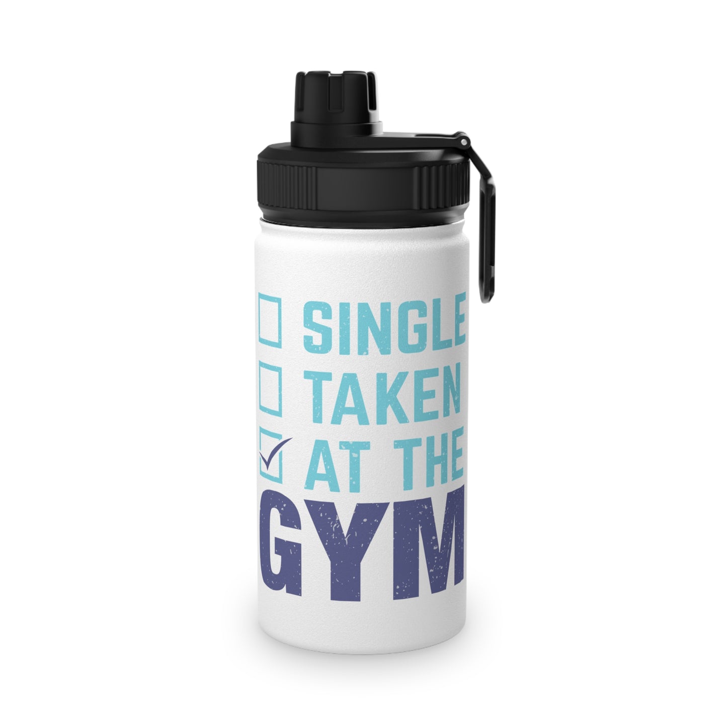 At The Gym Stainless Steel Sports Water Bottle - 3 sizes