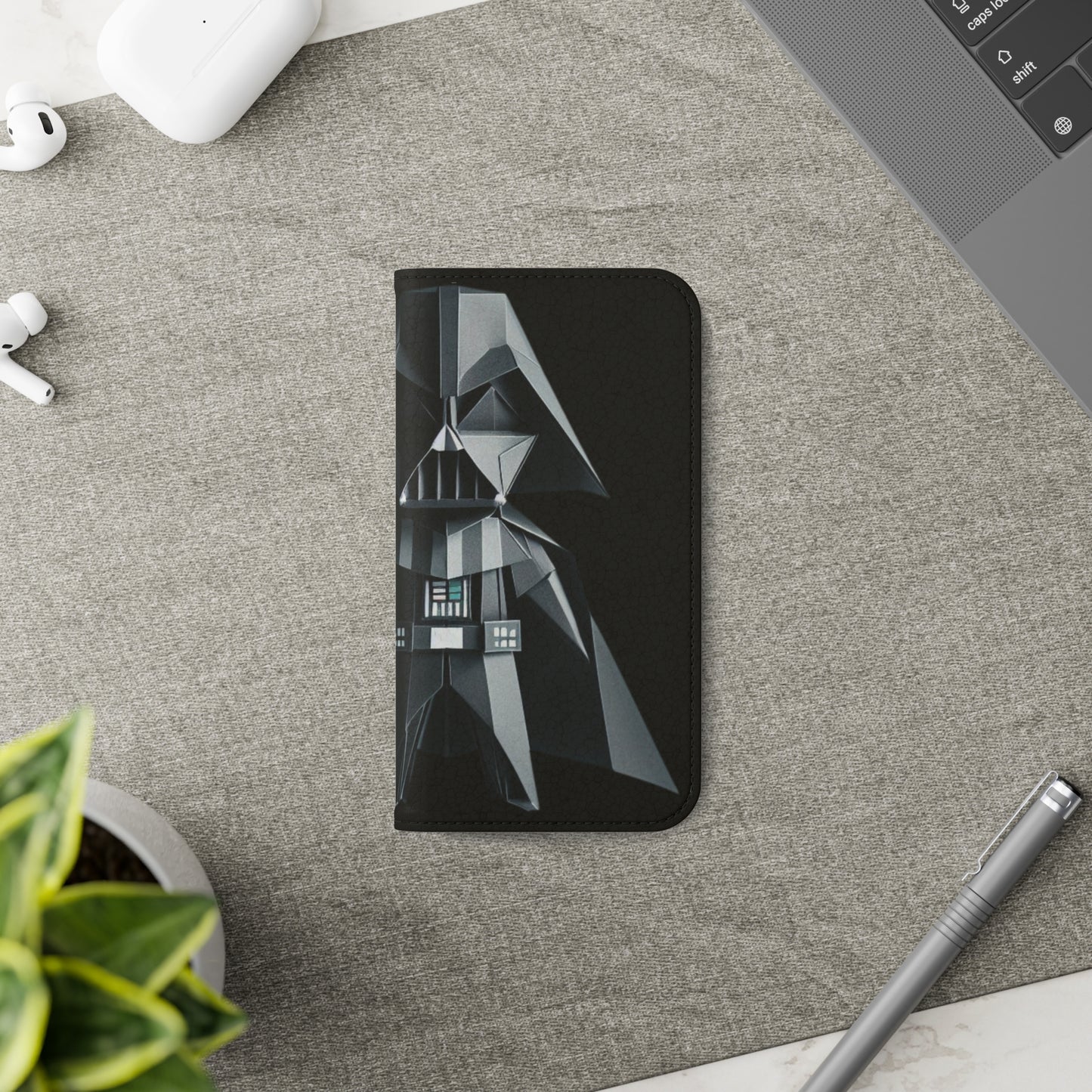 Origami Darth Vader Flip Cases iPhone/Samsung