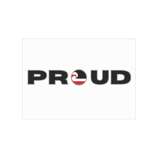 PROUD Unframed Prints - white