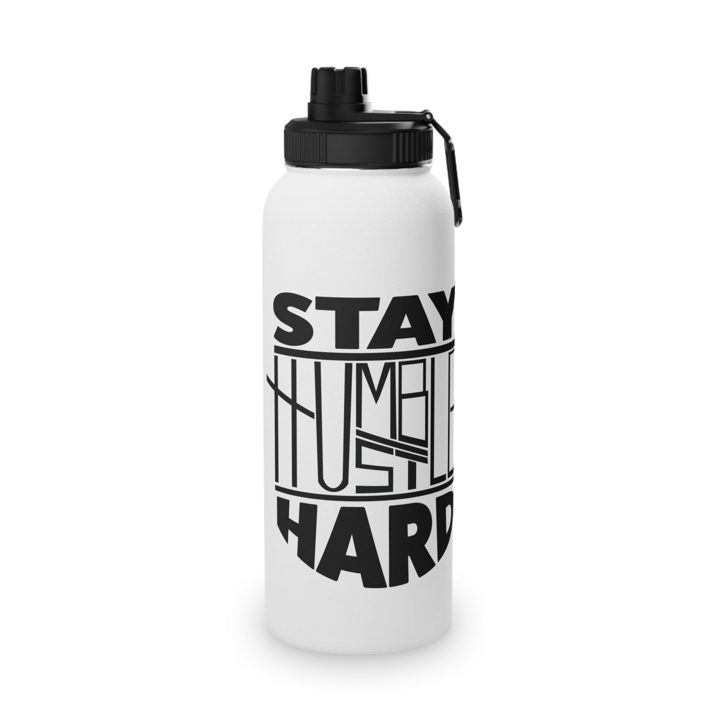 Stay Humble Hustle Hard Stainless Steel Sports Water Bottle - 3 sizes