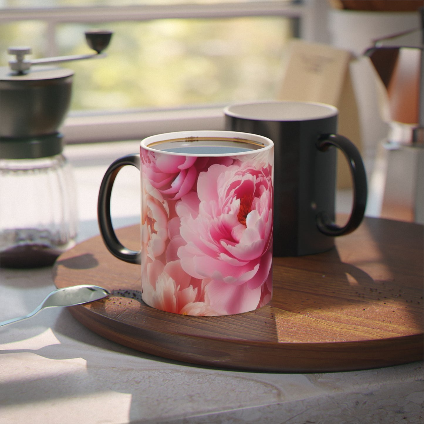 Peonies #1 Magic Mug