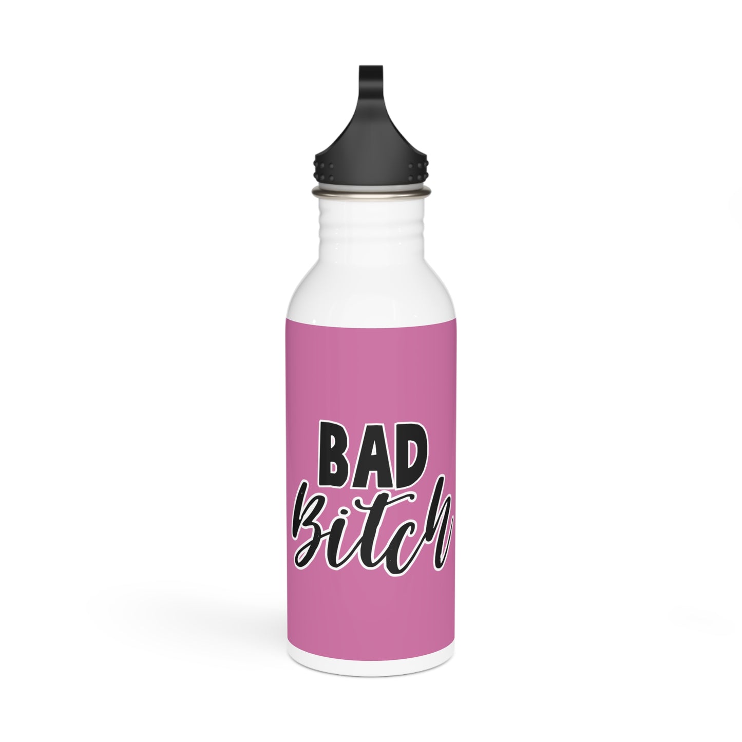 Bad Bitch Stylish Stainless Steel Water Bottle - Eco-Friendly, Durable, Perfect for On-the-Go - Pink