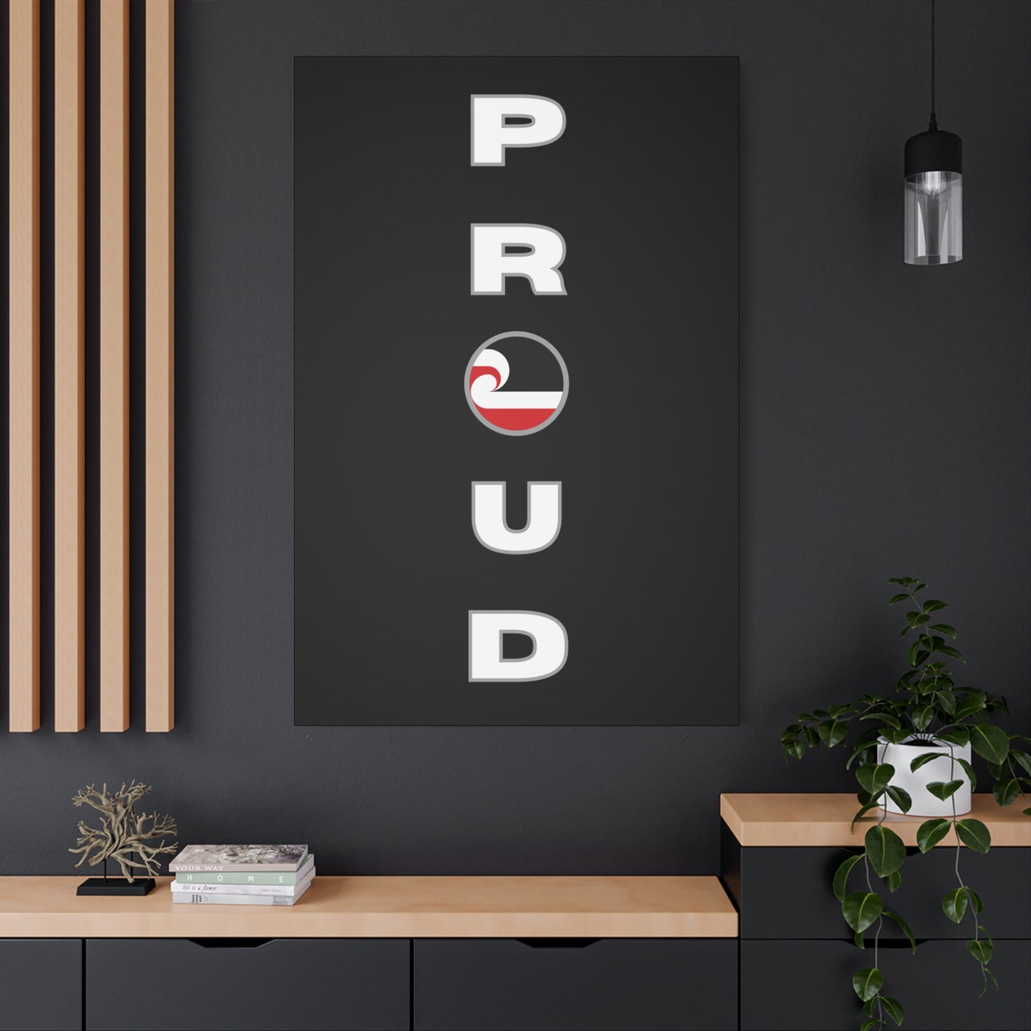 PROUD Classic Canvas - Black