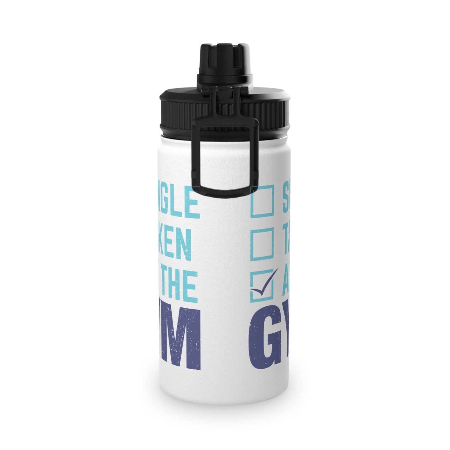 At The Gym Stainless Steel Sports Water Bottle - 3 sizes