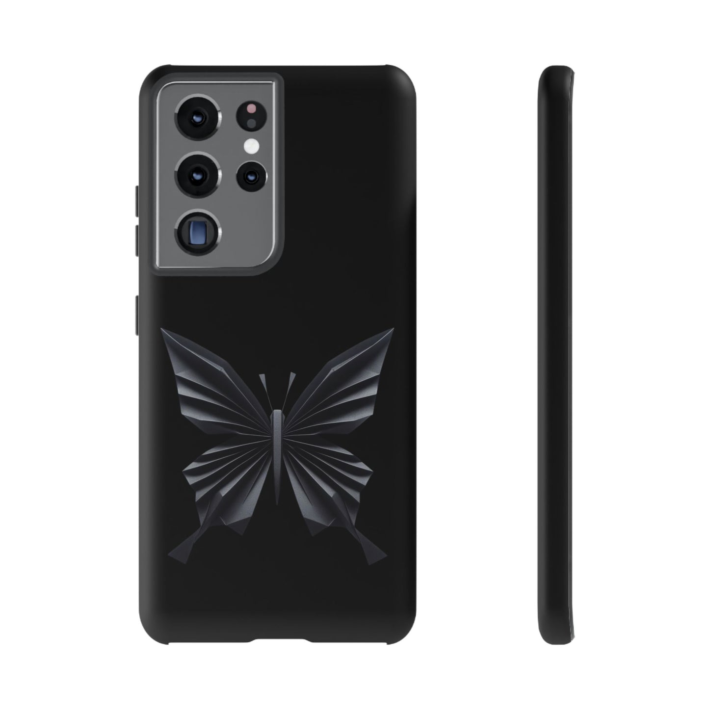 Origami Black Butterfly Tough Cases iPhone/Google/Samsung