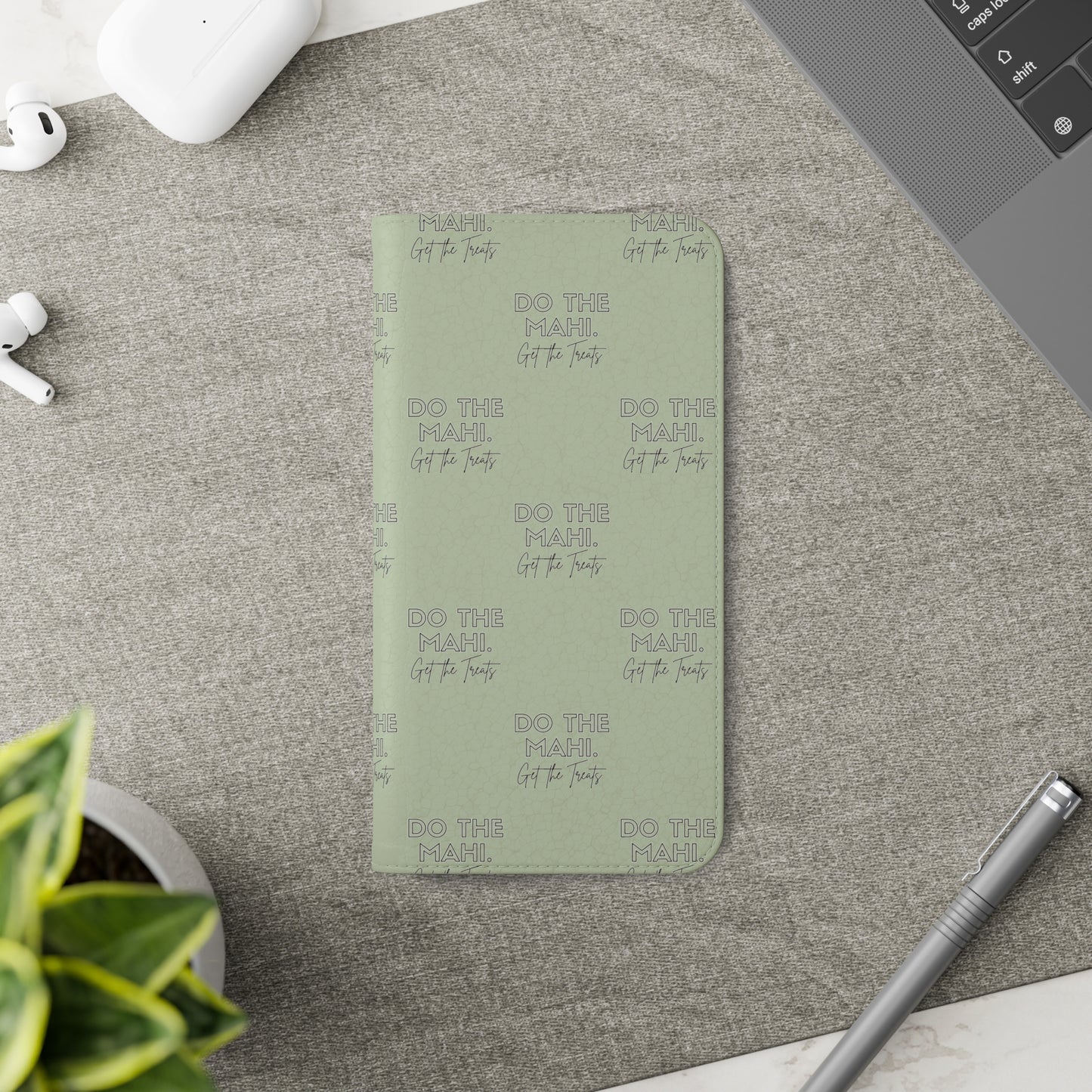 Do The Mahi. Flip Cases for iPhone/Samsung - green