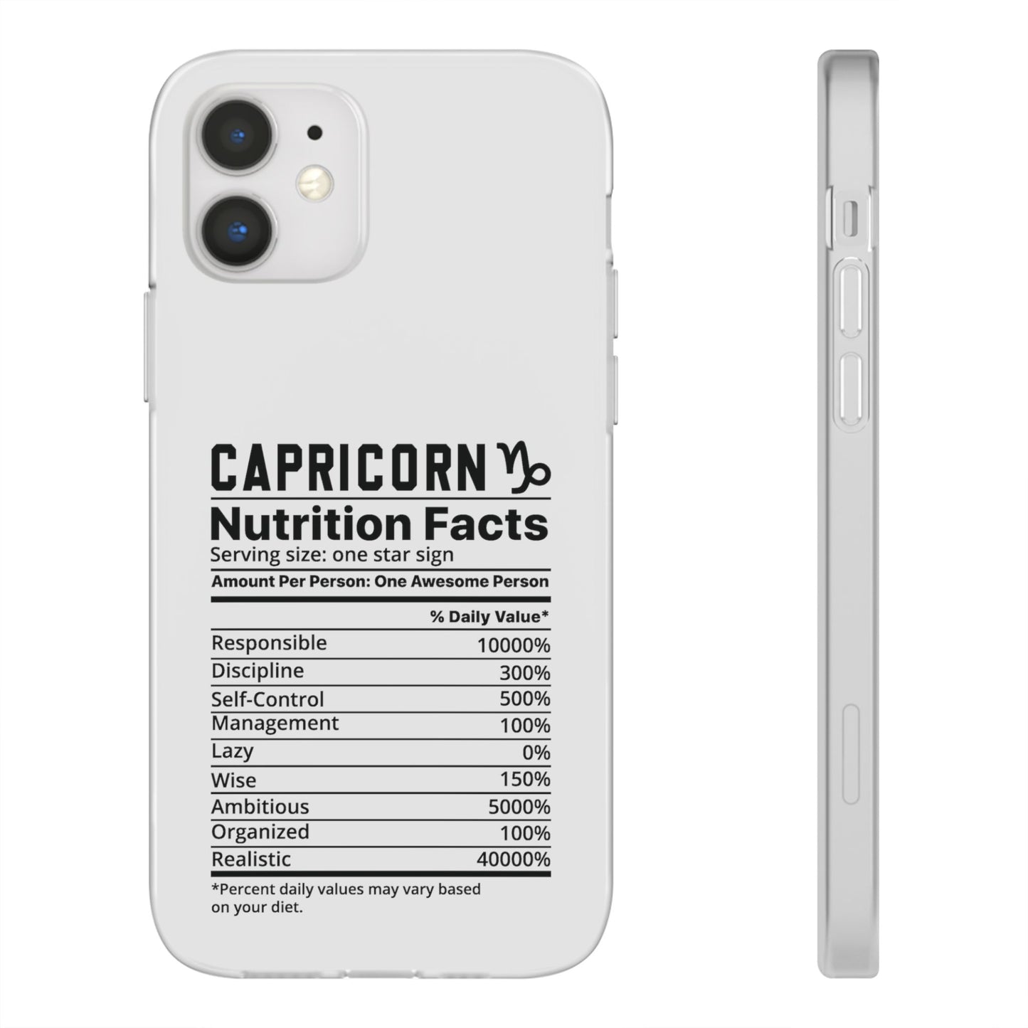 Capricorn Nutrition Flexi Cases iPhone/Samsung with Gift Wrapping Option