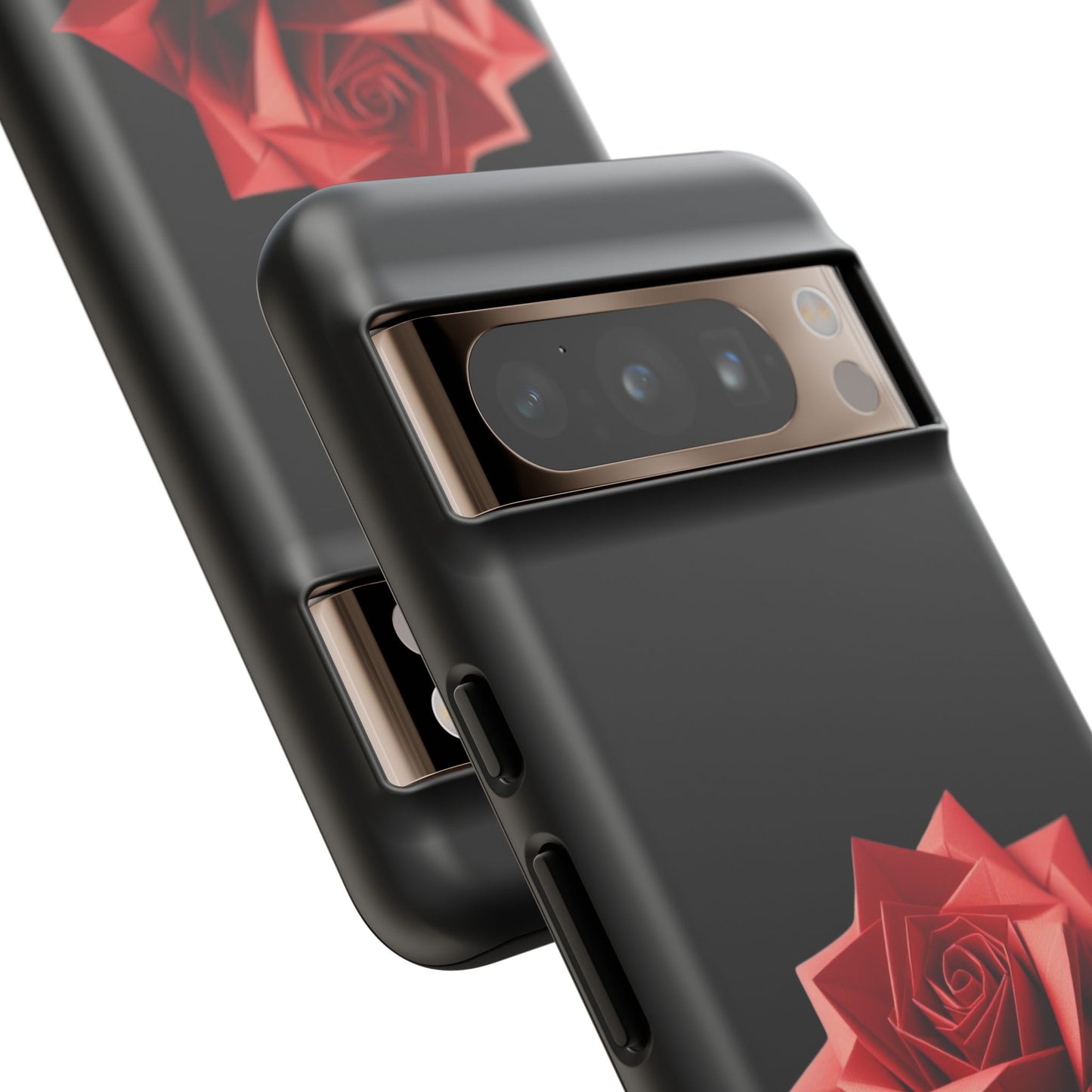 Origami Red Rose Tough Cases iPhone/Google/Samsung