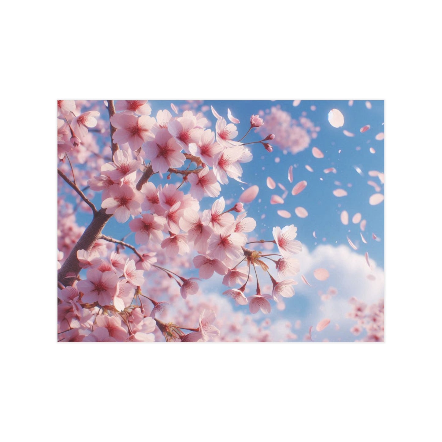 Cherry Blossoms Unframed Prints