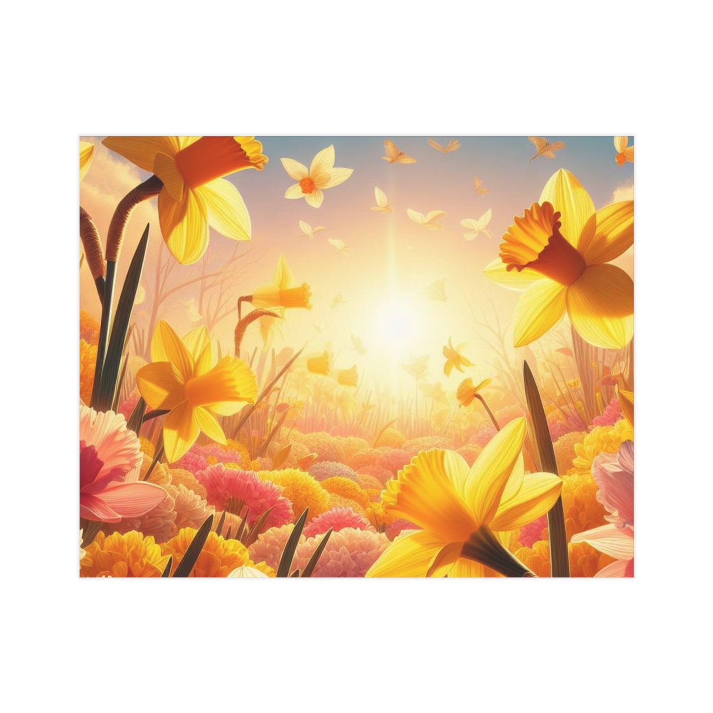 Daffodils Unframed Prints