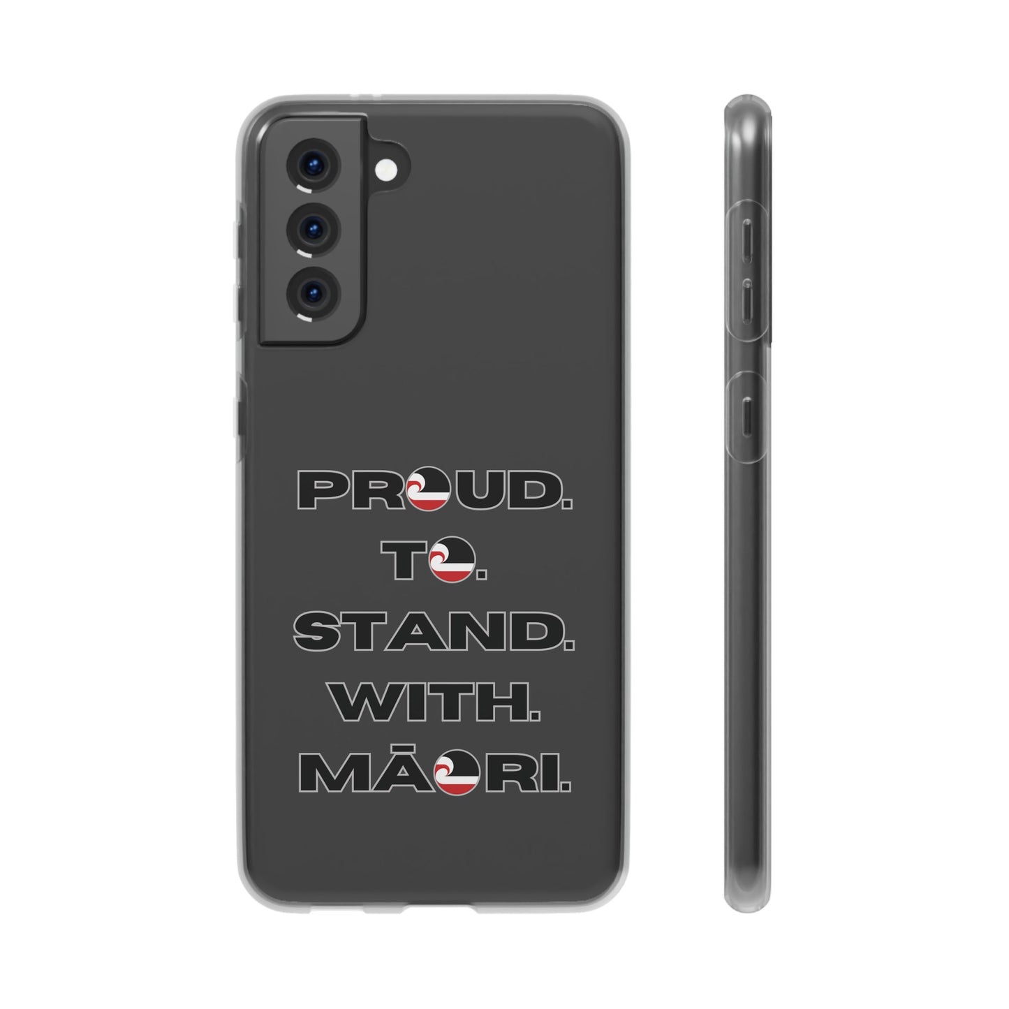 Proud. To. Stand. With. Māori. Flexi Cases - iPhone/Samsung Galaxy