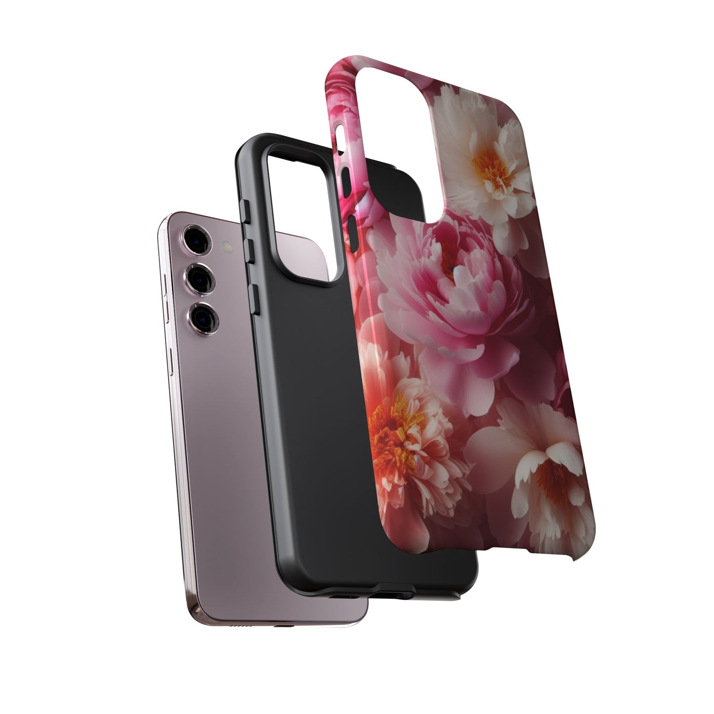 Peonies Tough Cases iPhone/Google/Samsung