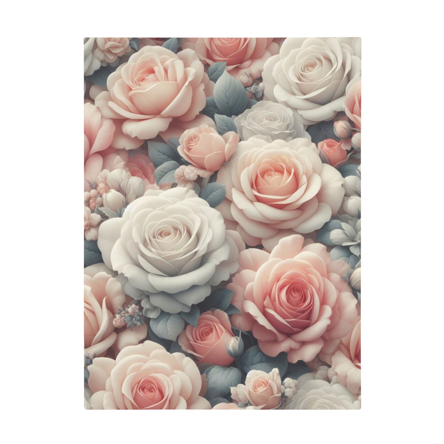 Roses #2 Plush Fleece Blanket