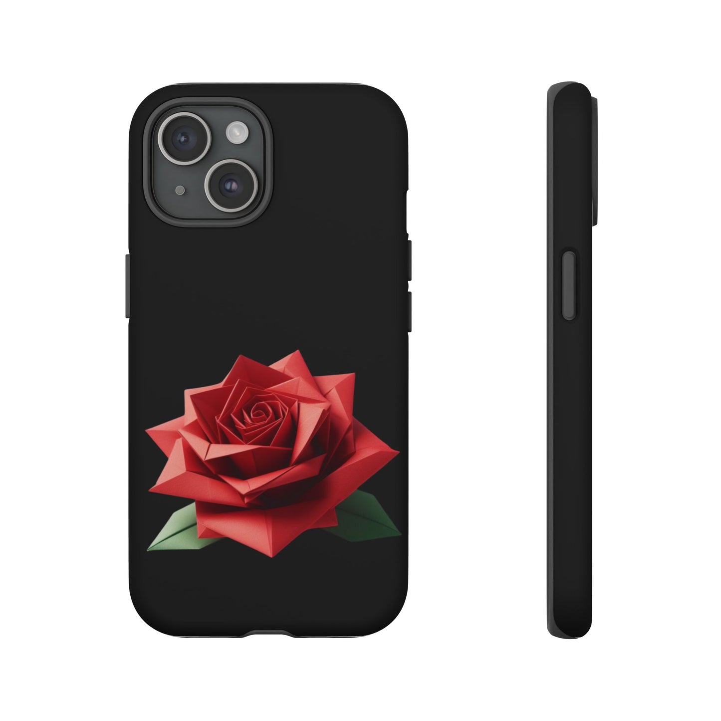 Origami Red Rose Tough Cases iPhone/Google/Samsung