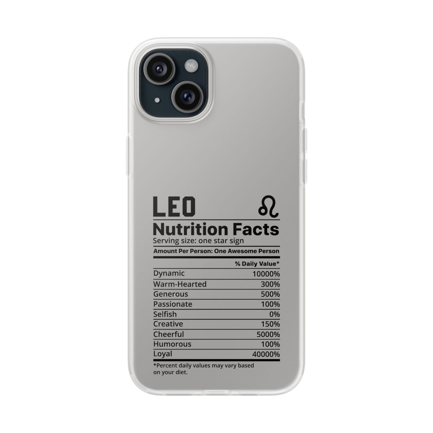 Leo Nutrition Flexi Cases iPhone/Samsung with Gift Wrapping Option