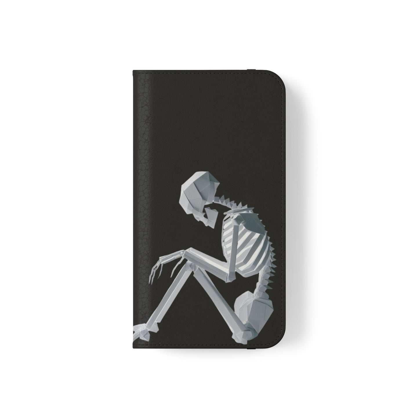 Origami Skelleton Flip Cases iPhone/Samsung