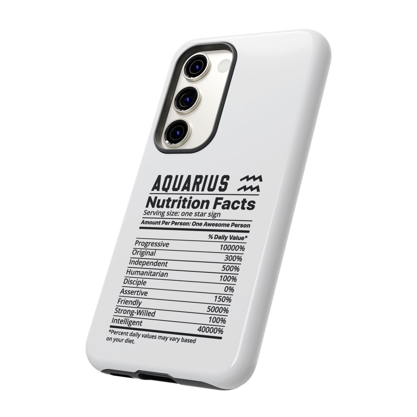 Aquarius Nutrition Tough Cases - iPhone/Google/Samsung