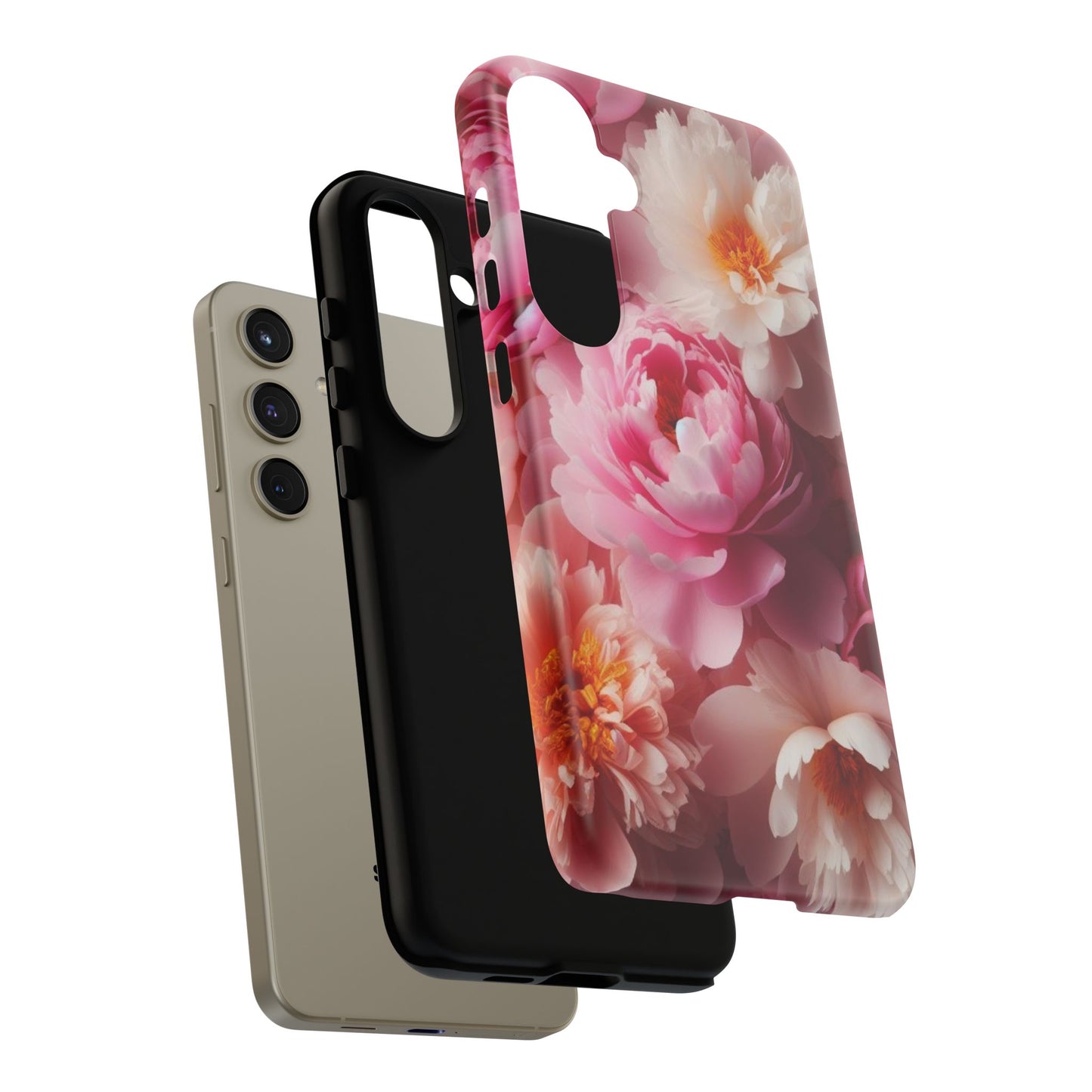 Peonies Tough Cases iPhone/Google/Samsung