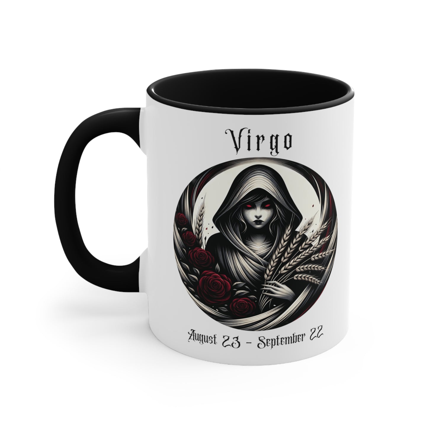 Gothic Virgo Colorful Accent Mugs, 11oz