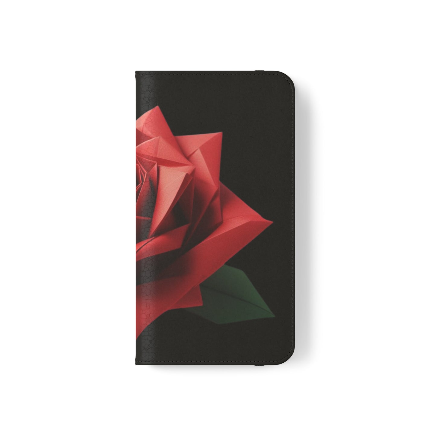 Origami Red Rose Flip Cases iPhone/Samsung