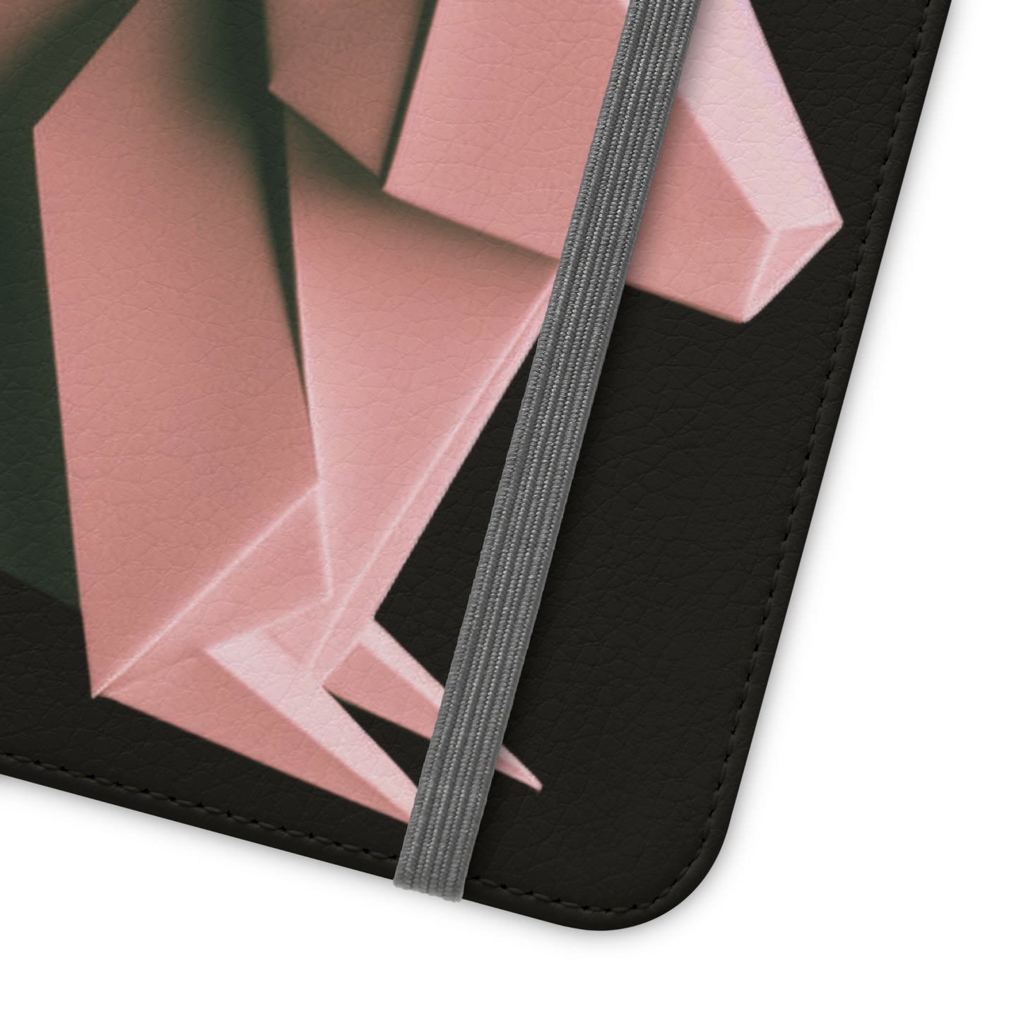 Origami Pink Rabbit Flip Cases iPhone/Samsung