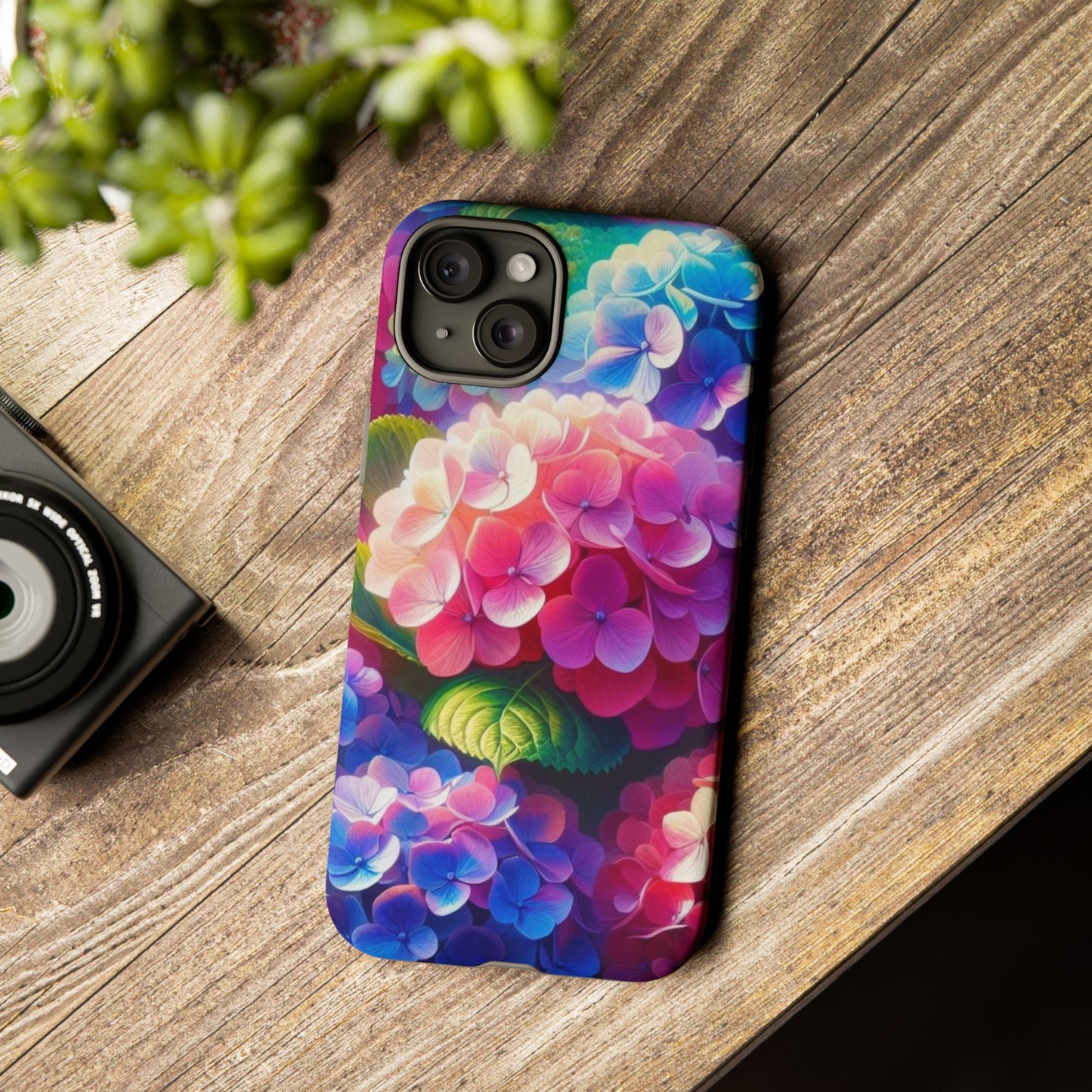 Hydrangea Tough Cases iPhone/Google/Samsung