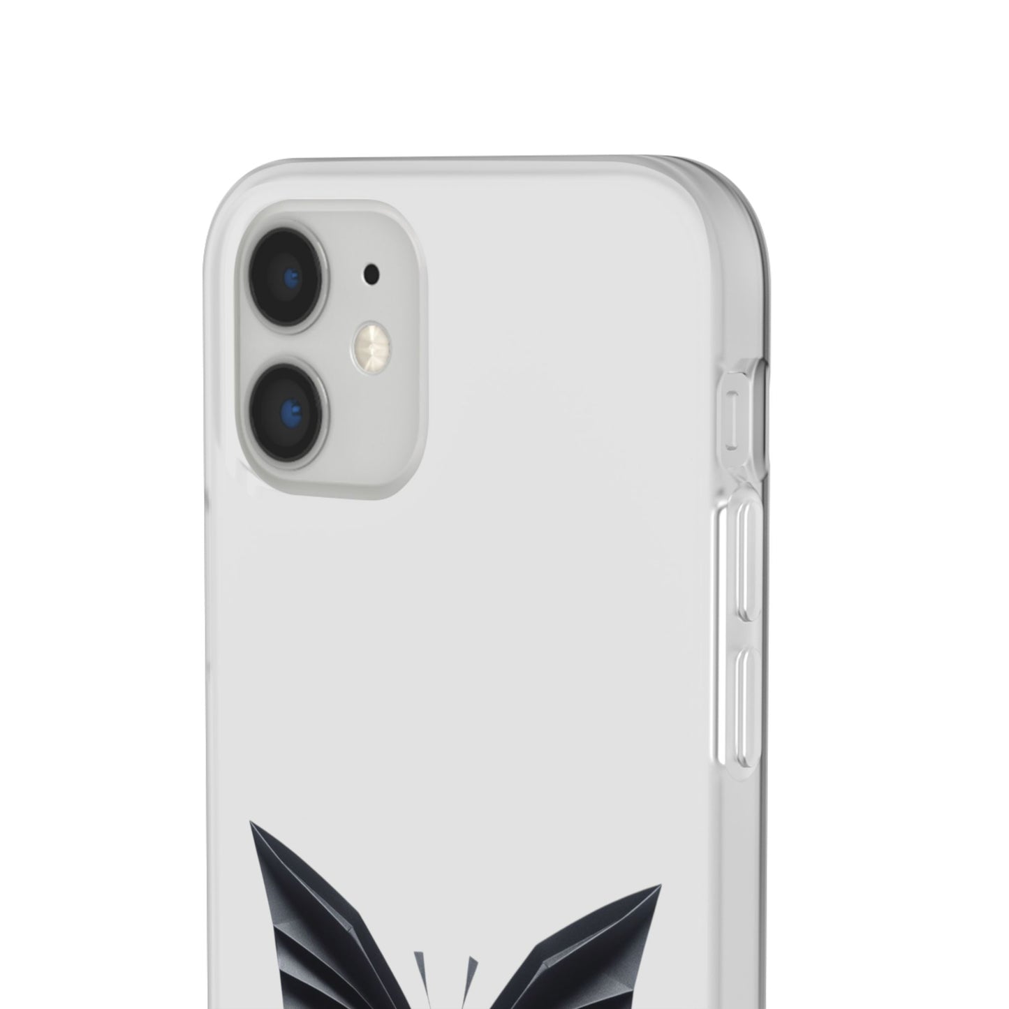 Origami Black Butterfly Flexi Cases