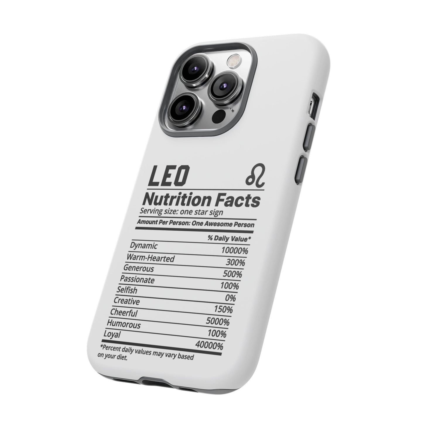 Leo Nutrition Tough Cases - iPhone/Google/Samsung