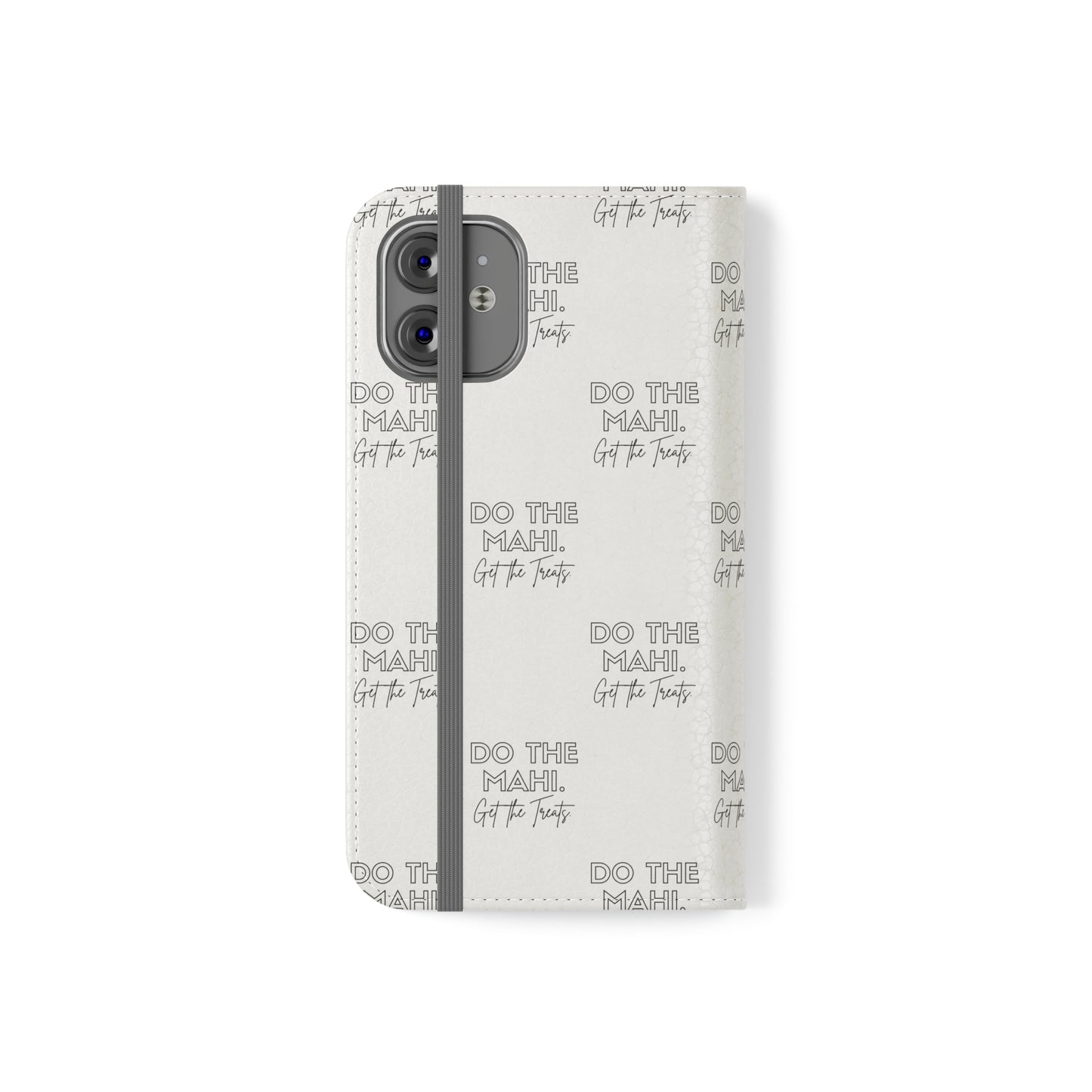 Do The Mahi. Flip Cases for iPhone/Samsung - white