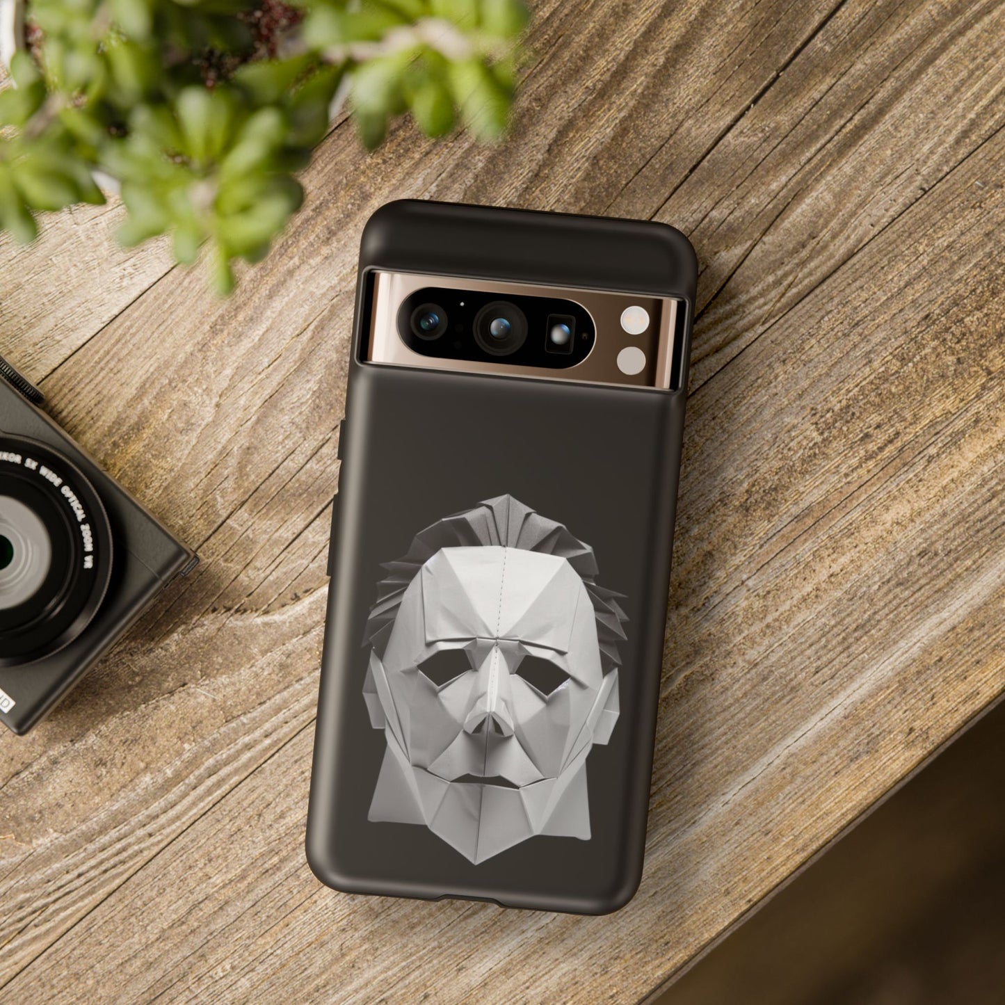 Origami Michael Myers Mask Tough Cases iPhone/Google/Samsung