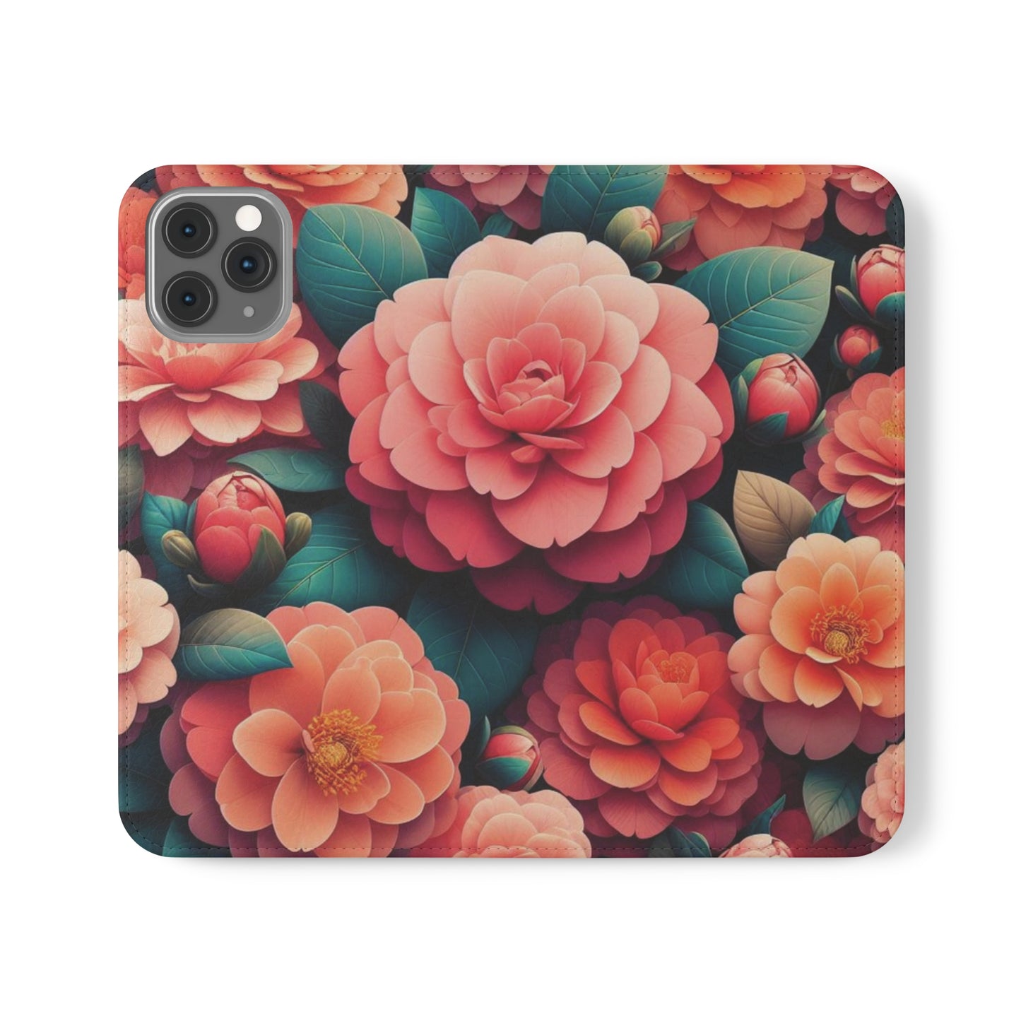 Camelias Flip Cases iPhone/Samsung