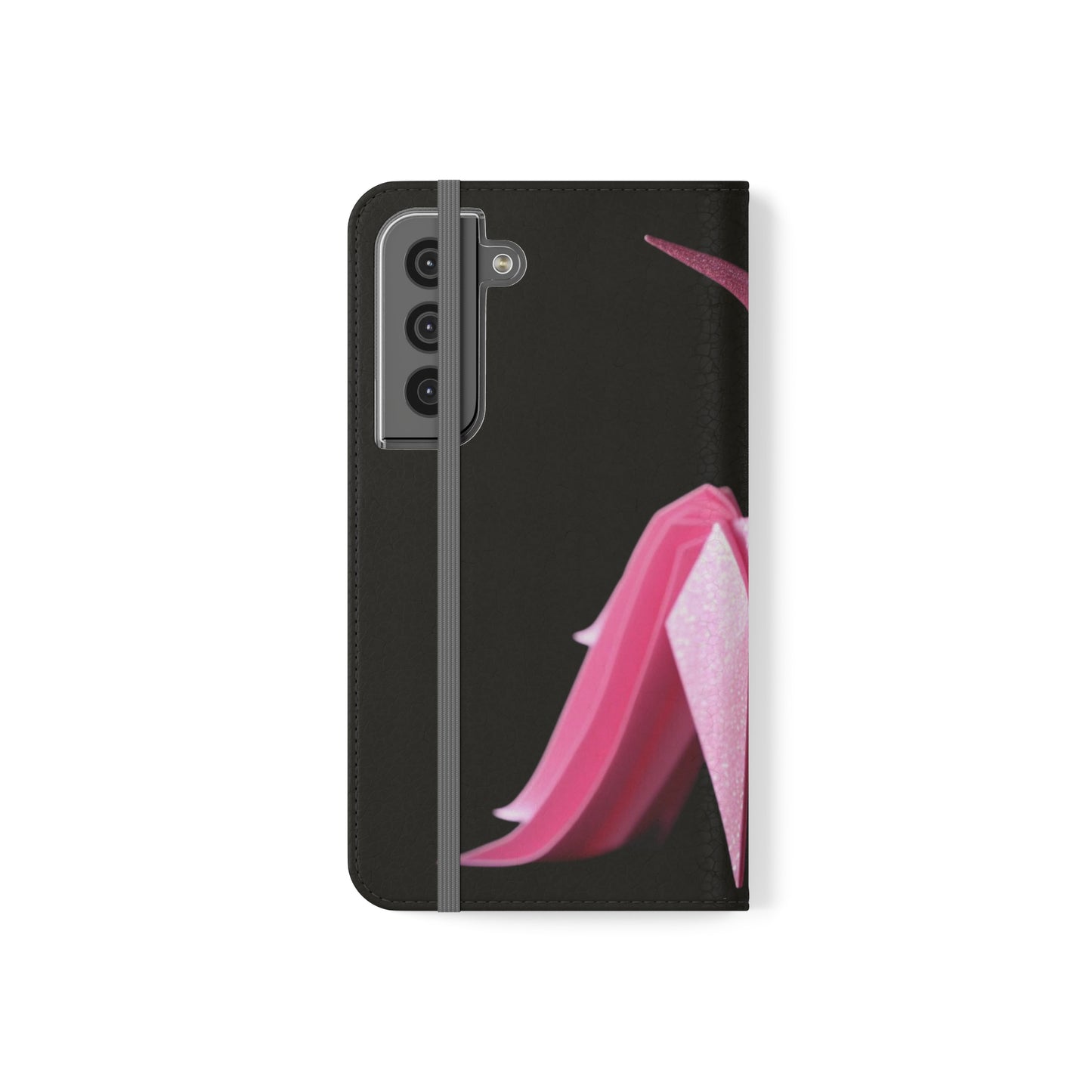 Origami Pink Unicorn Flip Cases iPhone/Samsung