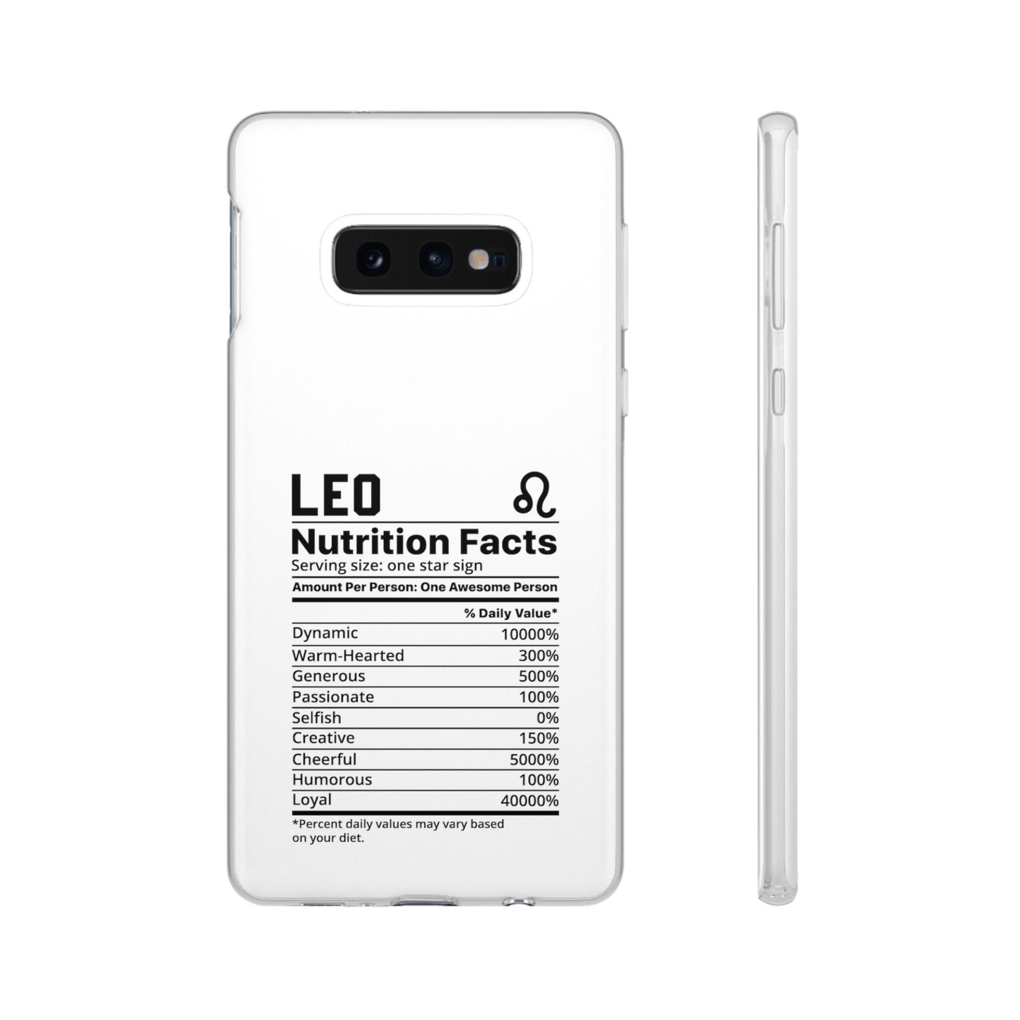 Leo Nutrition Flexi Cases iPhone/Samsung with Gift Wrapping Option