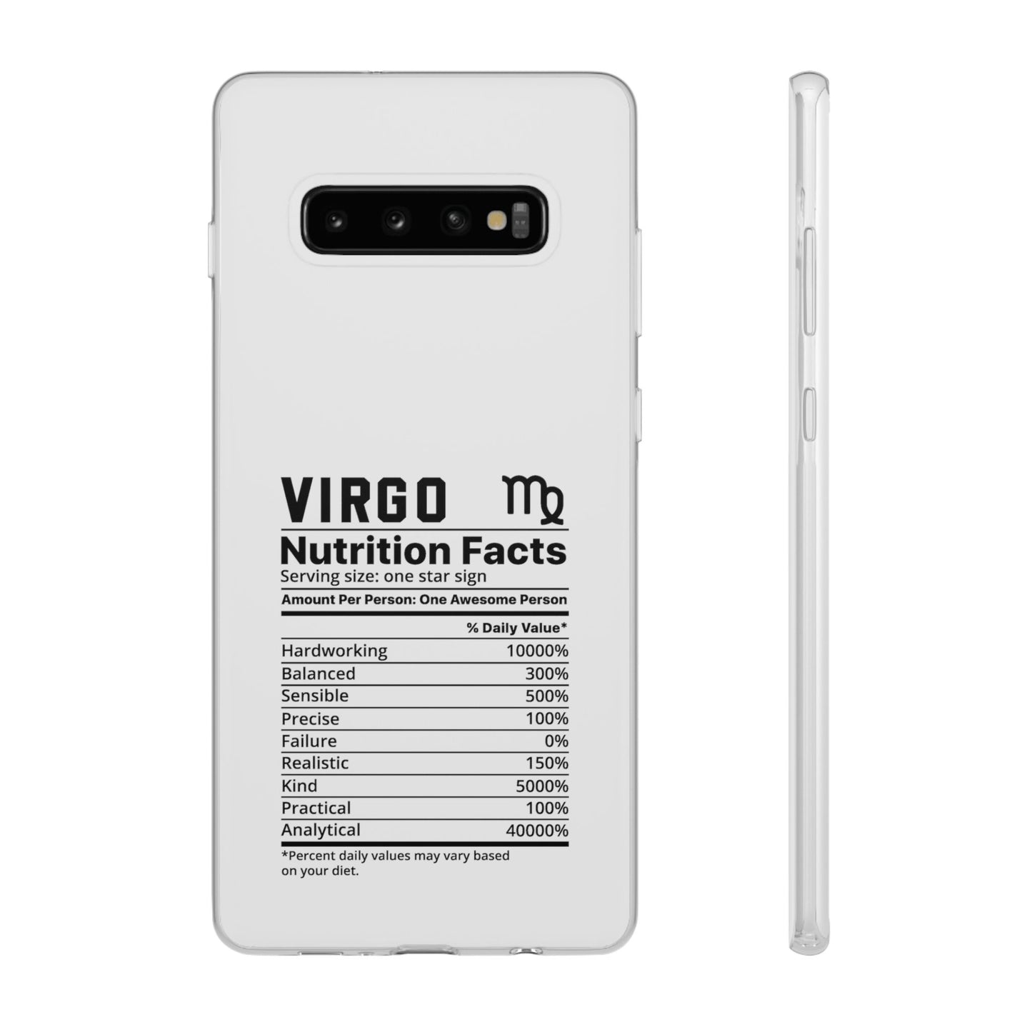 Virgo Nutrition Flexi Cases iPhone/Samsung with Gift Wrapping Option