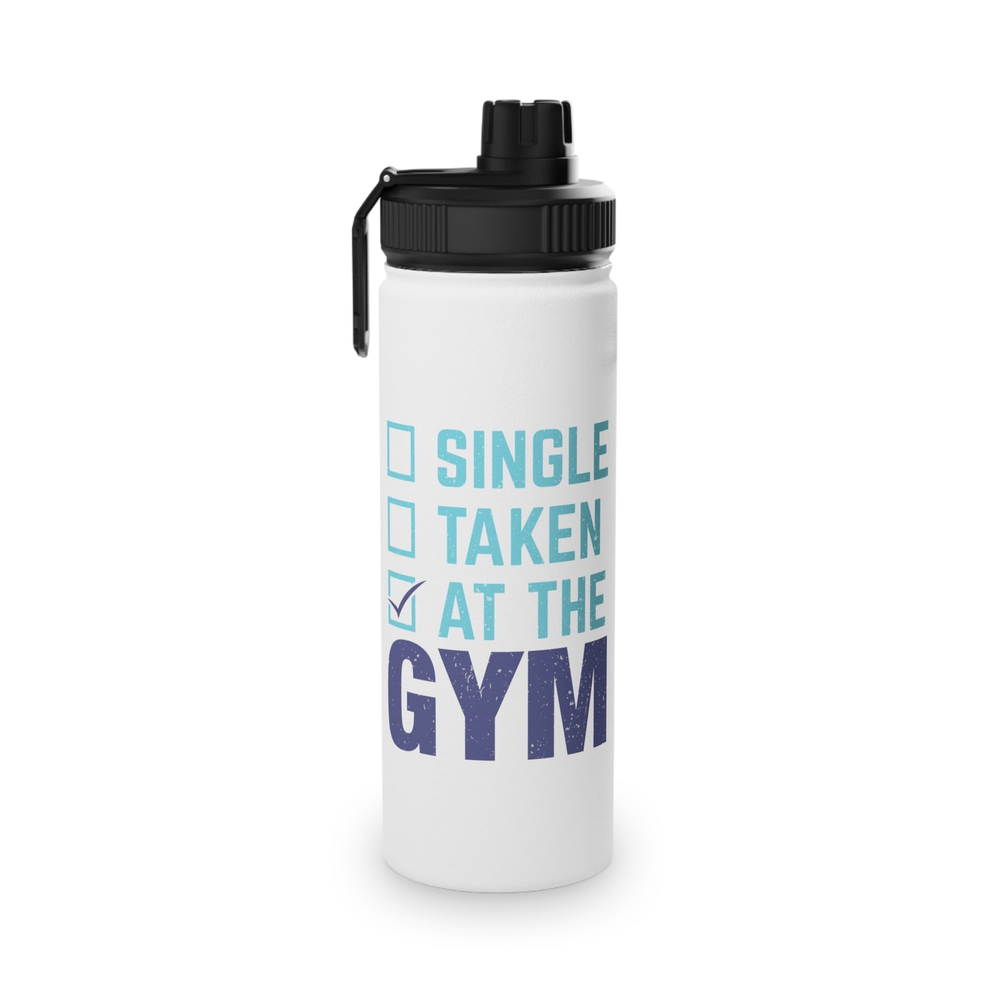 At The Gym Stainless Steel Sports Water Bottle - 3 sizes