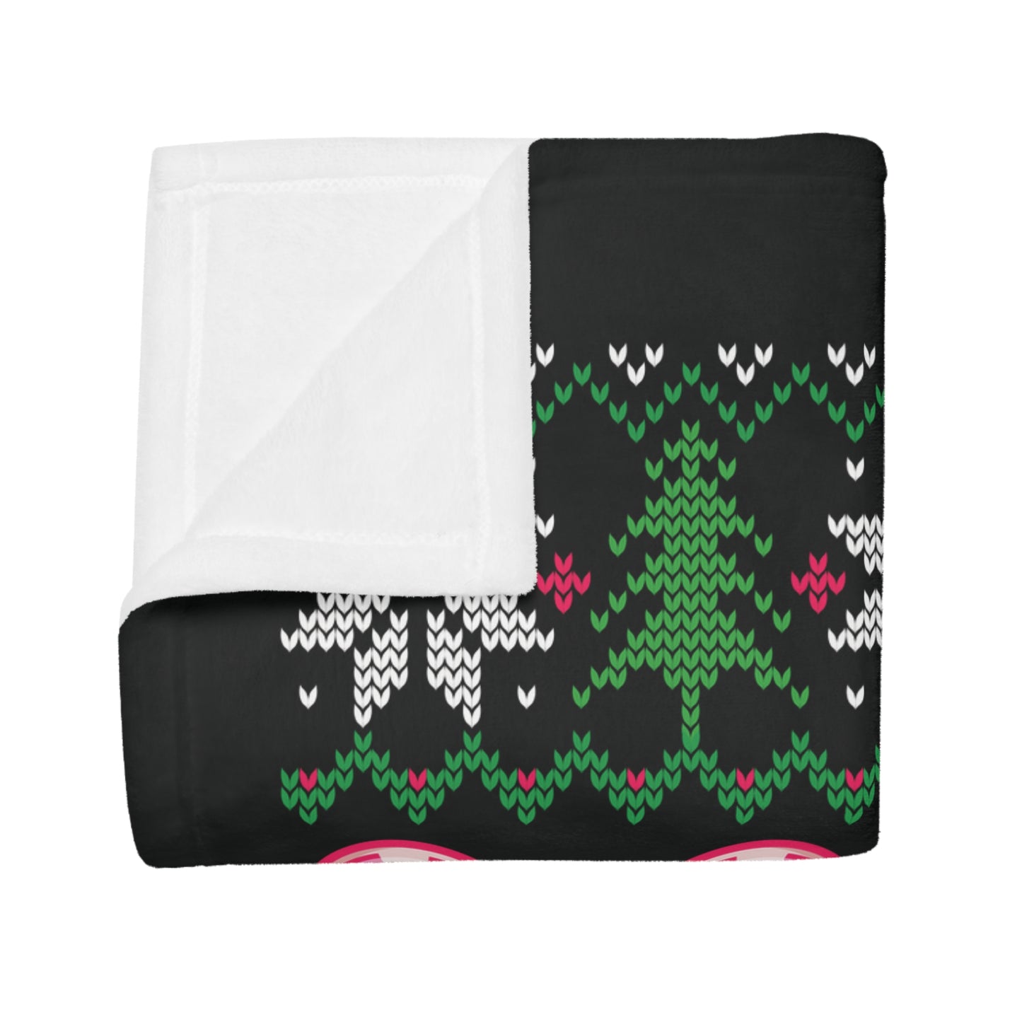 Ugly Christmas Sweater - Sweet But Twisted Plush Fleece Blanket