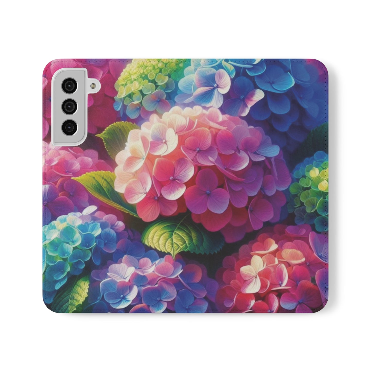 Hydrangea Flip Cases iPhone/Samsung