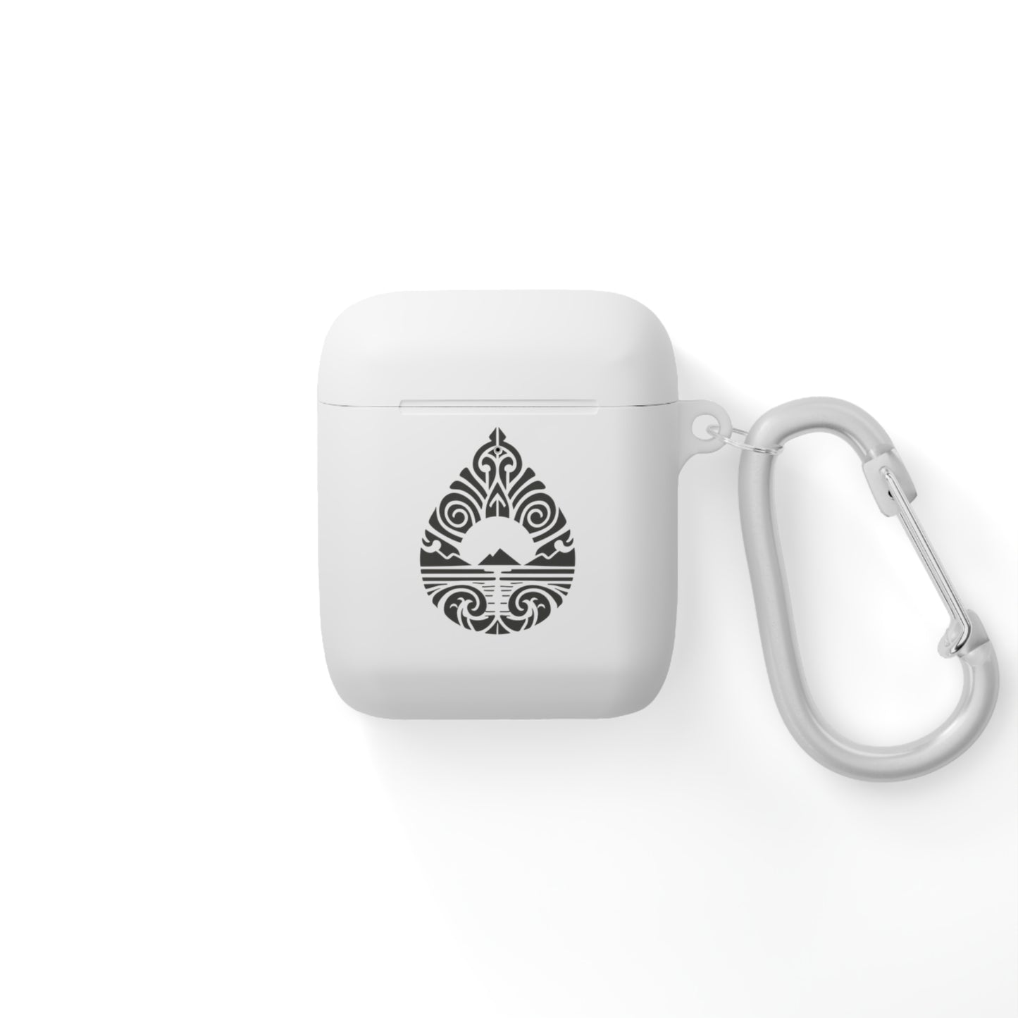 Black Teardrop Mountain AirPods/AirPods Pro Case Cover