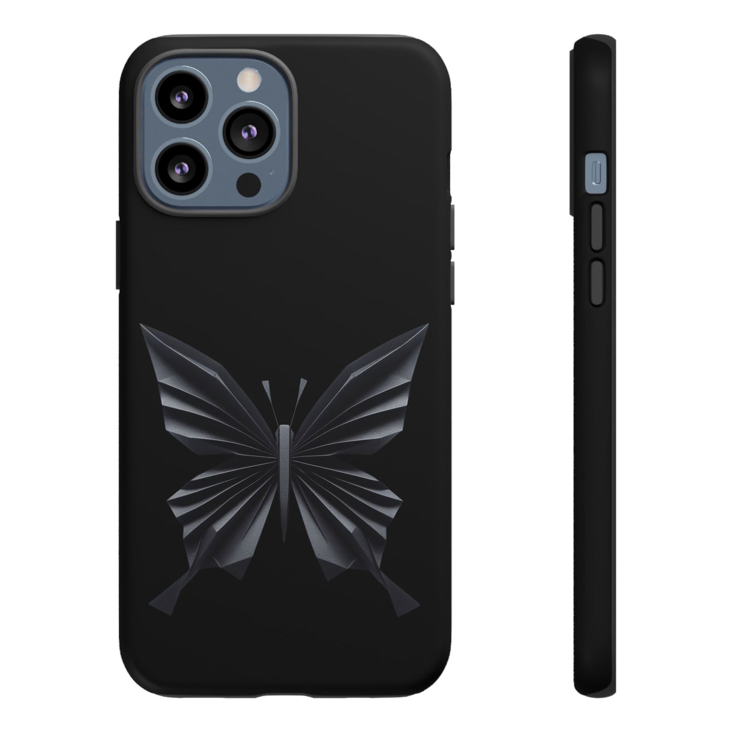 Origami Black Butterfly Tough Cases iPhone/Google/Samsung