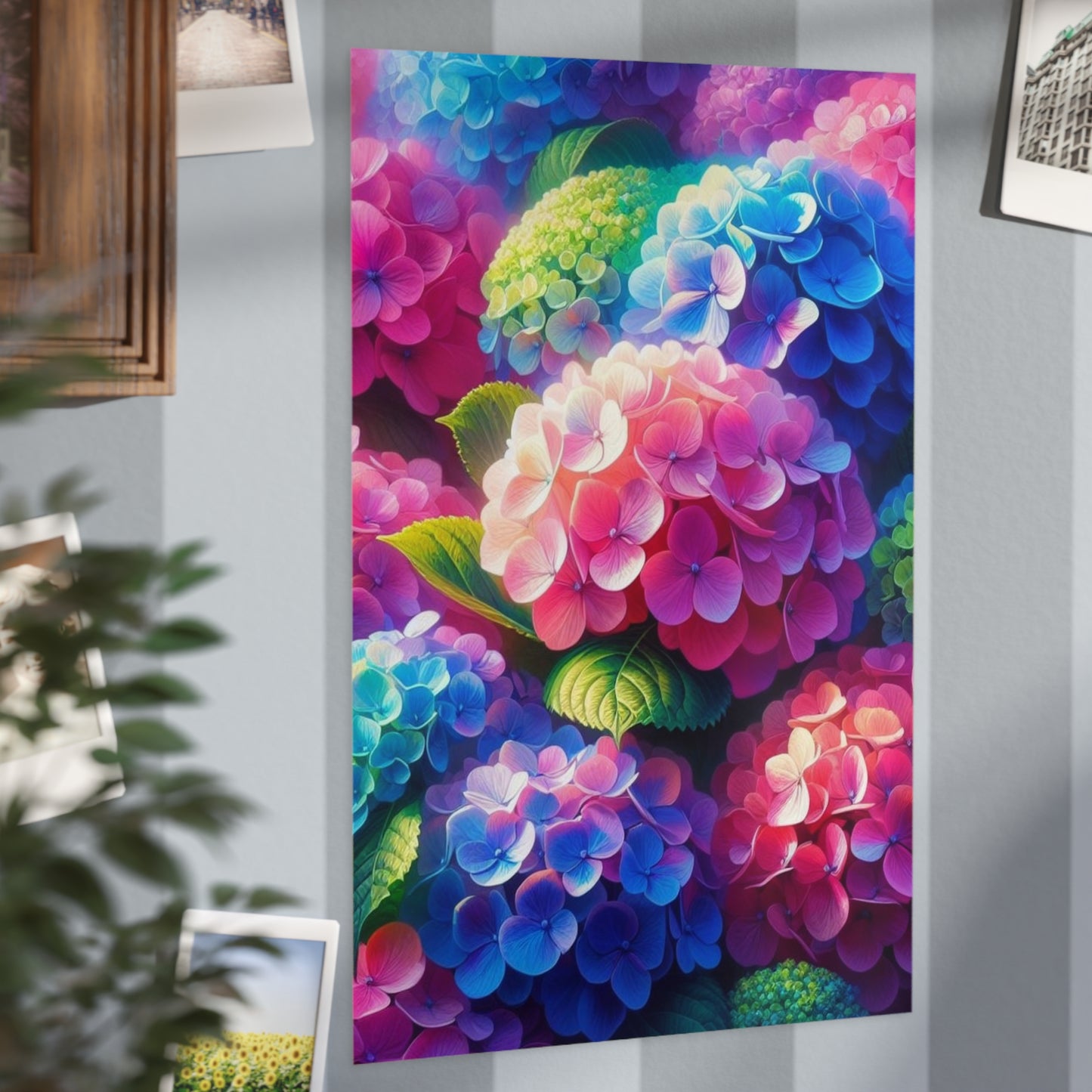 Hydrangeas Unframed Prints