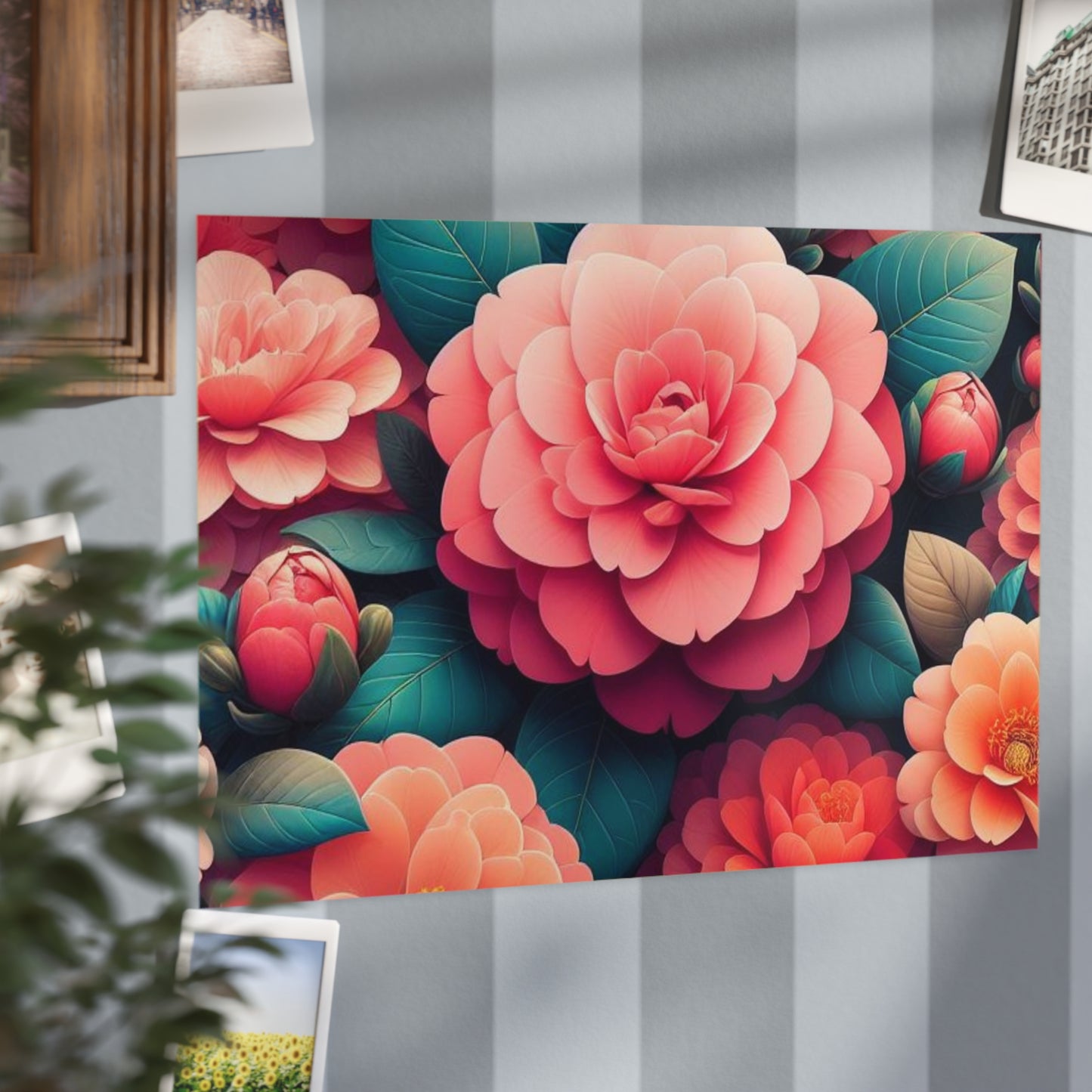 Camelias Unframed Prints