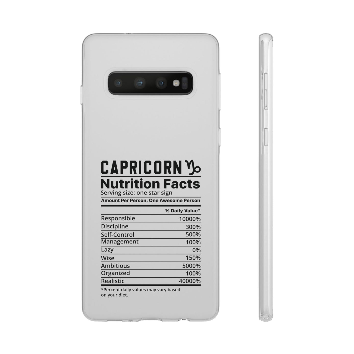 Capricorn Nutrition Flexi Cases iPhone/Samsung with Gift Wrapping Option