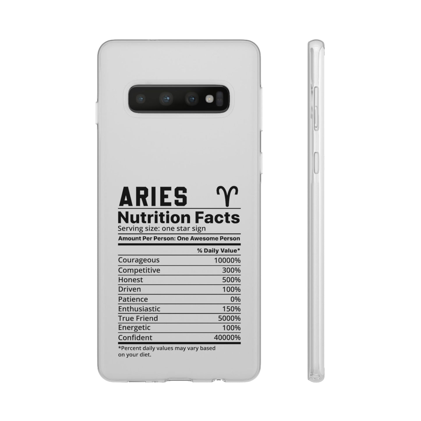 Aries Nutrition Flexi Cases iPhone/Samsung with Gift Wrapping Option