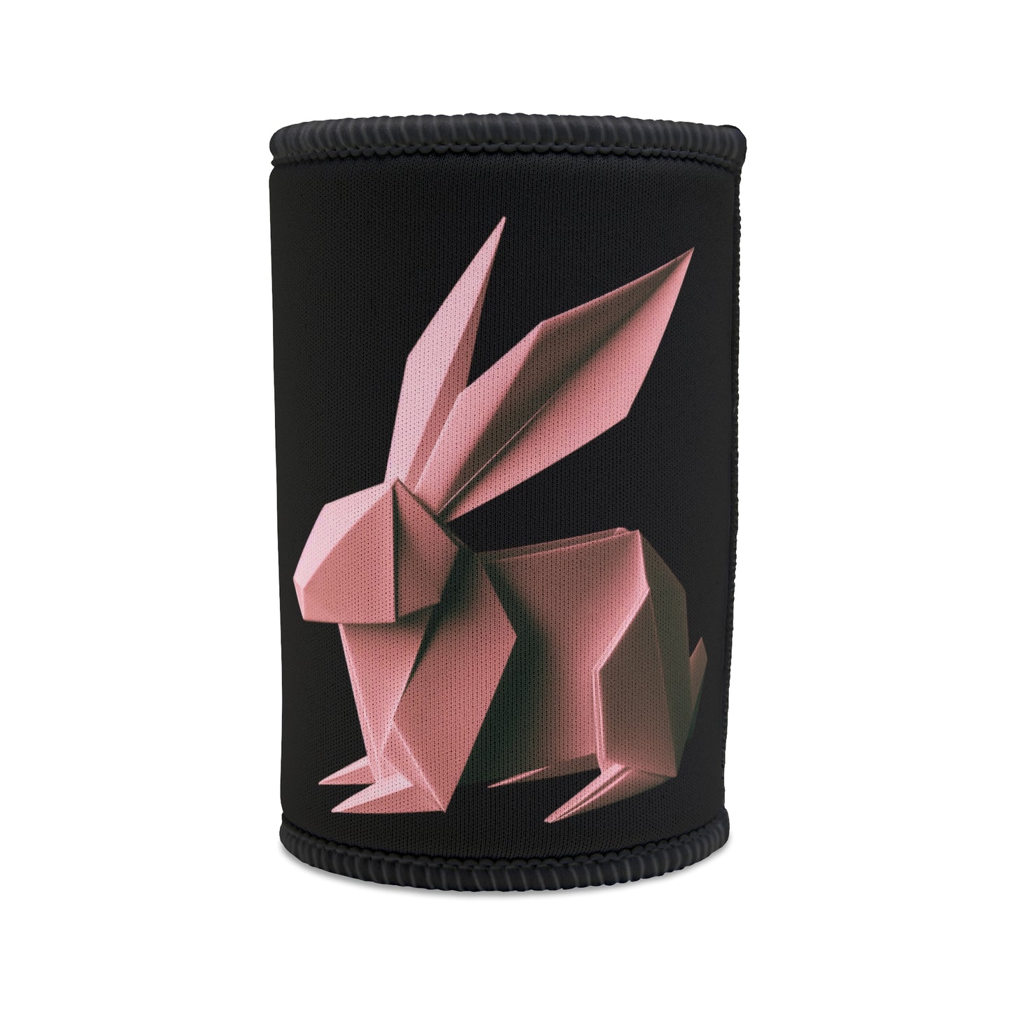 Origami Pink Butterfly Stubby Cooler